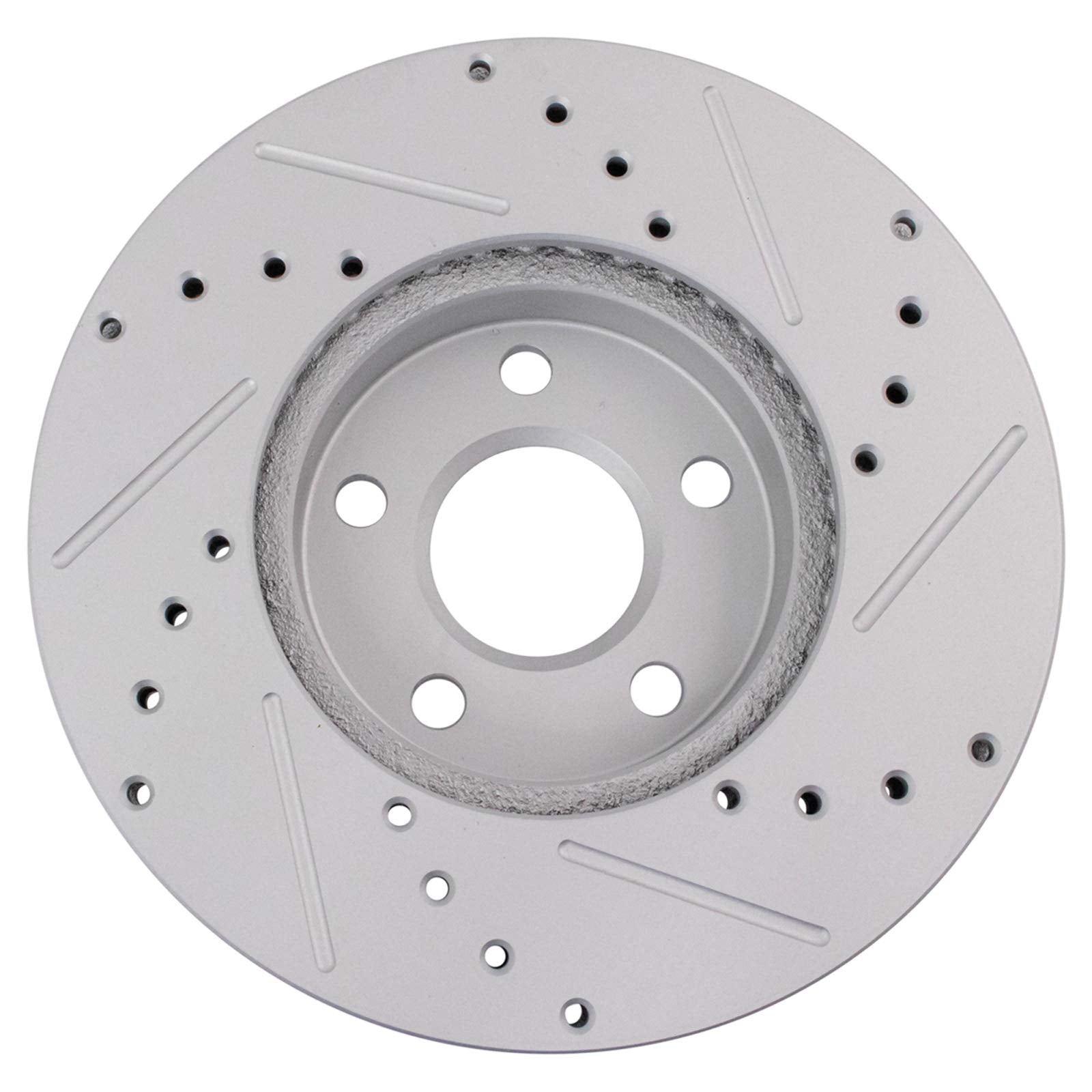 Trq Front Performance Brake Rotor Drilled Slotted Pair Set For Achieva/Beretta/Cavalier/Corsica/Cutlass Calais/Grand Am/Skylark