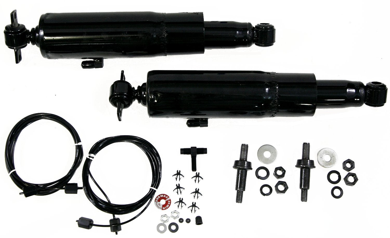 Gabriel 49157 Hijackers Rear Adjustable Air Shock Absorbers Fits 73 Buick Apollo; 68 Chevrolet Chevy Ii; 69-73 Chevrolet Nova; 7