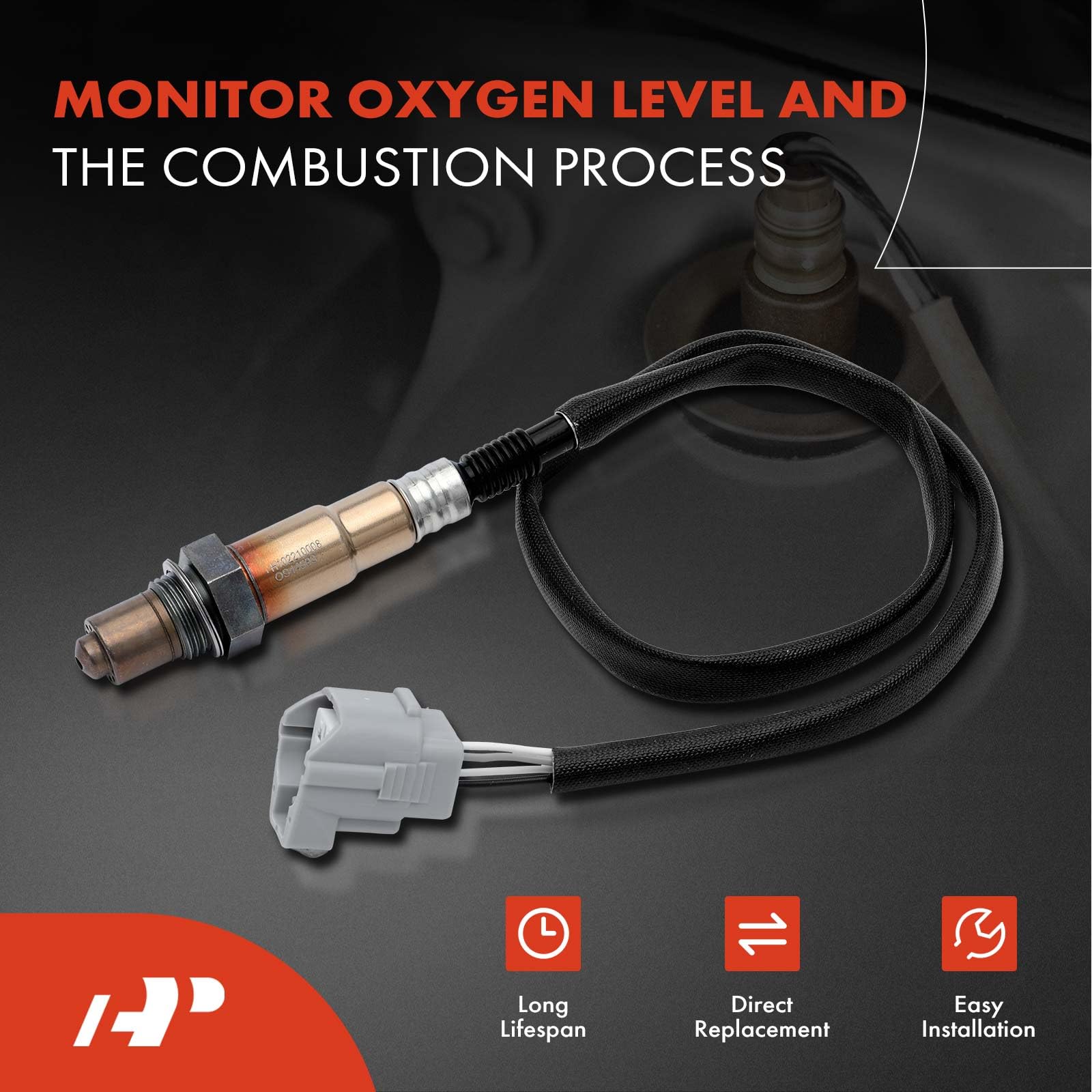 A-Premium O2 Oxygen Sensor Compatible with Mazda CX-9 2019-2021 L4 2.5L, CX-5 2013-2016 2019-2021 L4 2.0L 2.5L, Downstream, Repl