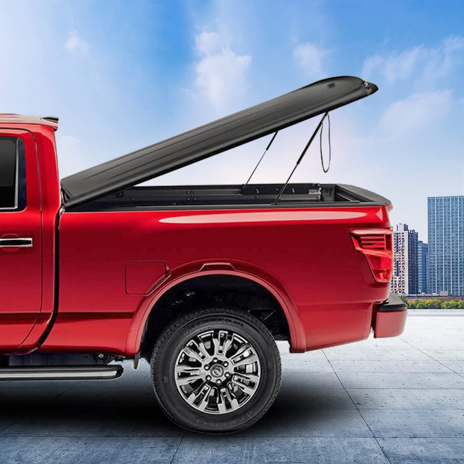 Vepagoo C1612492 C1618041 26In 70Lbs/311N Gas Shock Strut Lift Support For Tonneau Undercover Snugtop Snuglid Leer Truck Bed Cov
