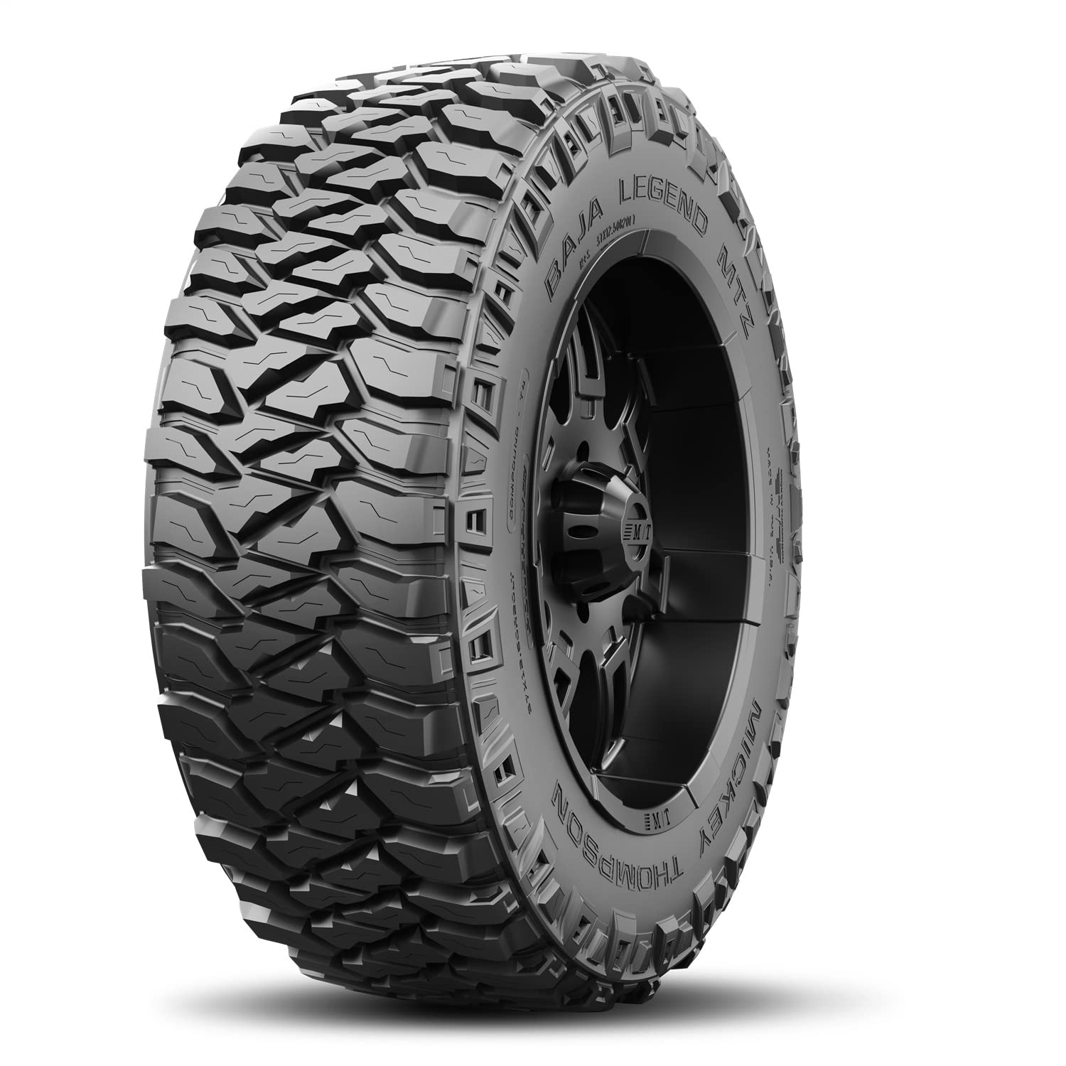 Mickey Thompson Baja Legend MTZ Tire - LT40X13.50R17, 121Q C, All-Terrain Performance