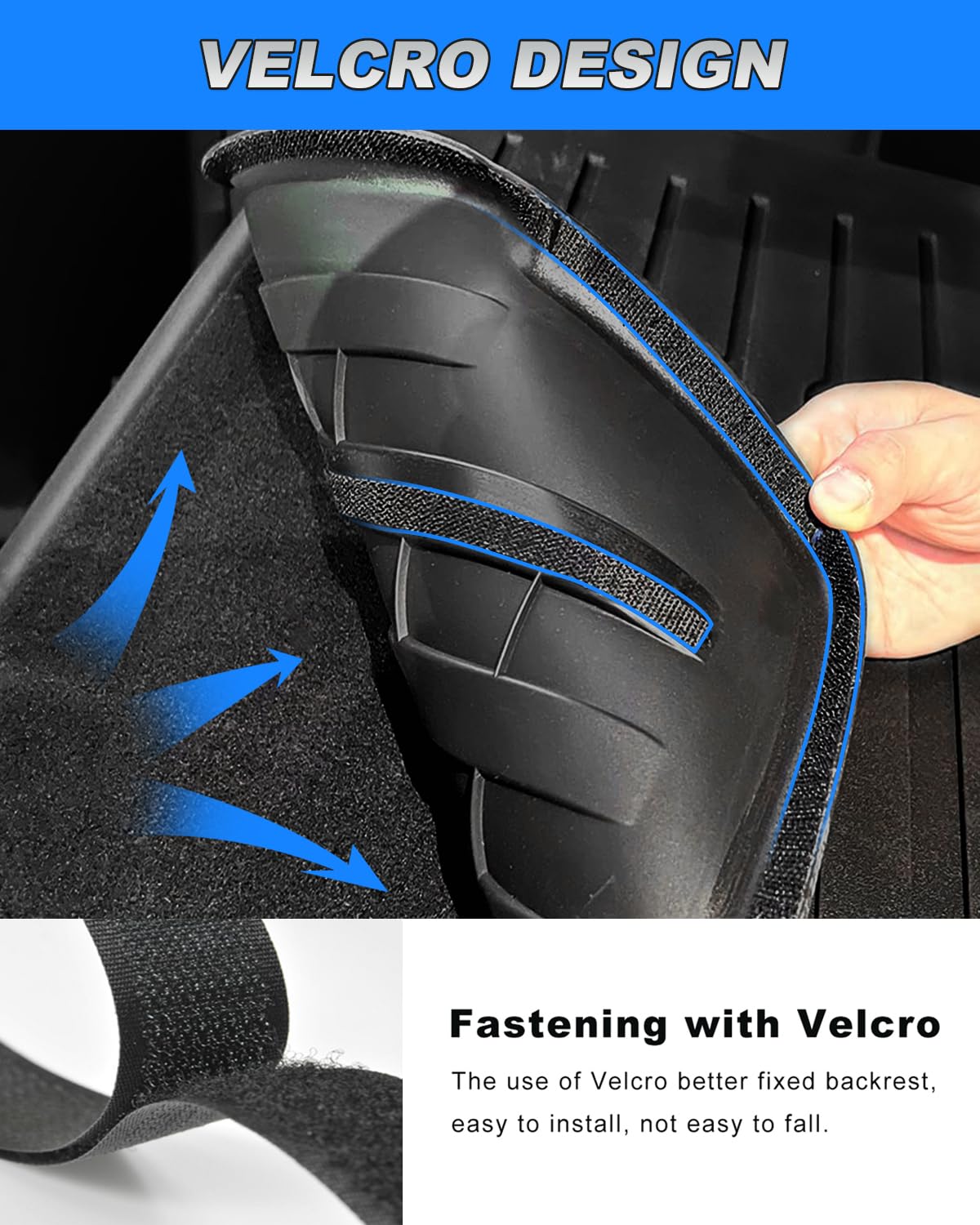 Floor Mats & Cargo Liner & Backrest Mat Fit for Acura MDX 2022-2025 - All Weather Protection TPE Floor Liners with Back Seat Cov