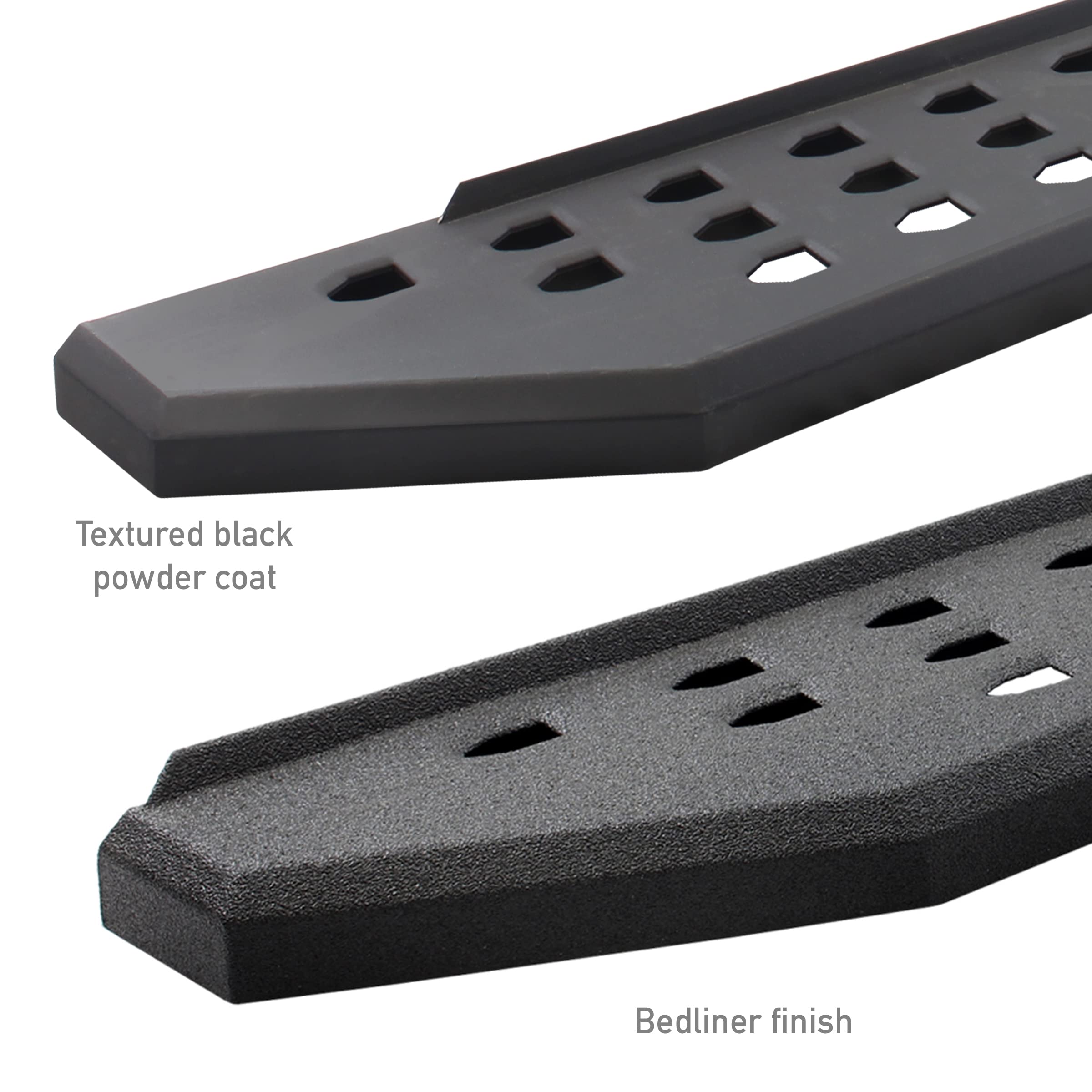 Go Rhino 69409980Pc Rb20 Running Boards With Mounting Brackets Kit For Ram 11-14 1500, Dodge 09-10 Ram 1500 (Extended Cab Pickup)