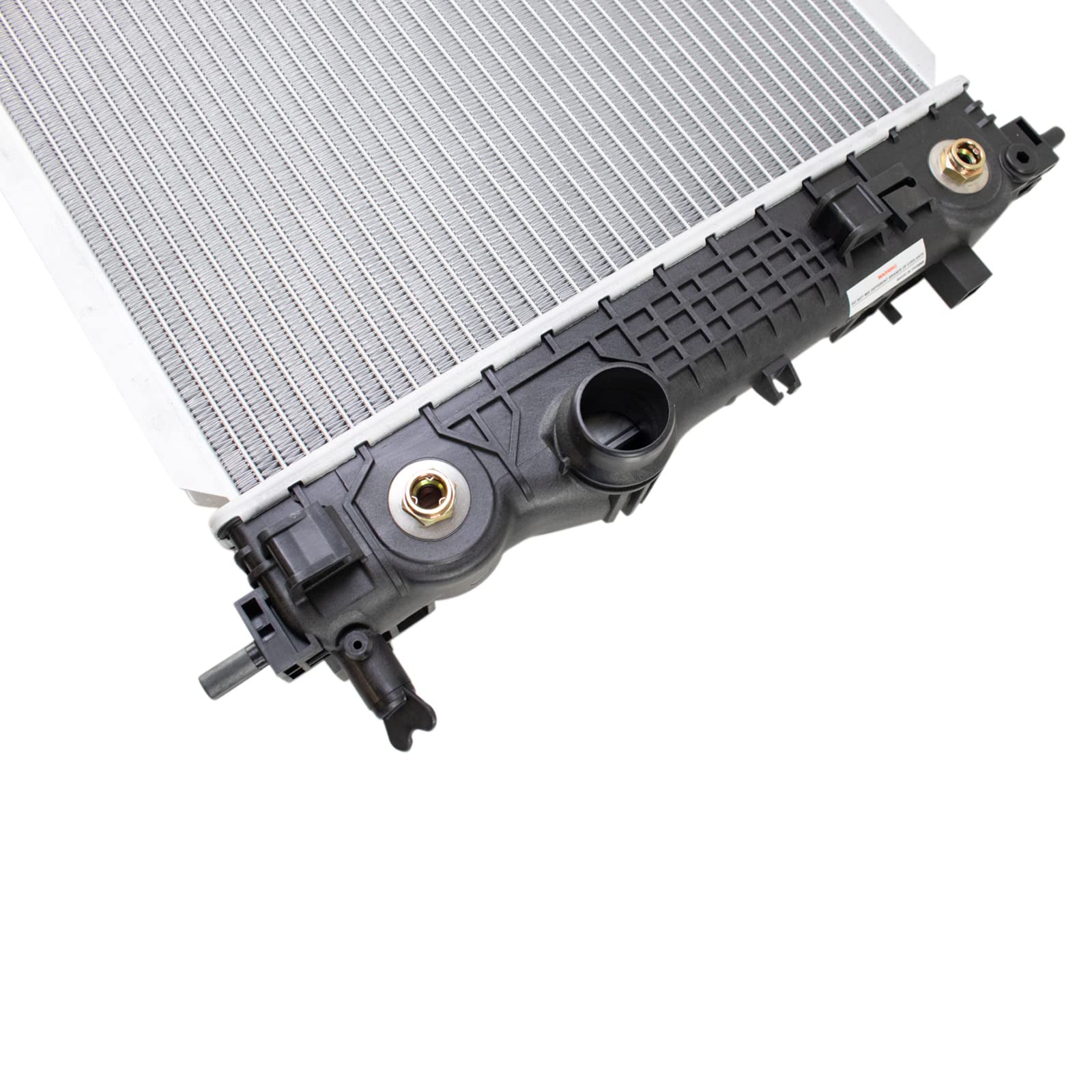 Trq Radiator Assembly Aluminum Core Compatible With 16-19 Buick Cascada 14-17 Chevrolet Cruze 16 Cruze Limited Cu13509