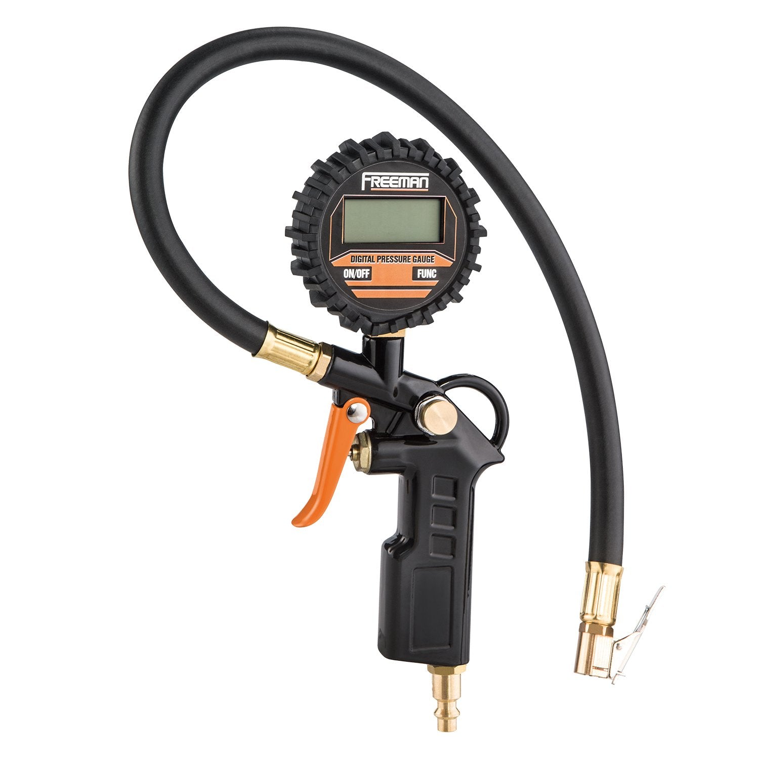 Freeman Fatdti Digital Tire Inflator With Lcd Pressure Gauge