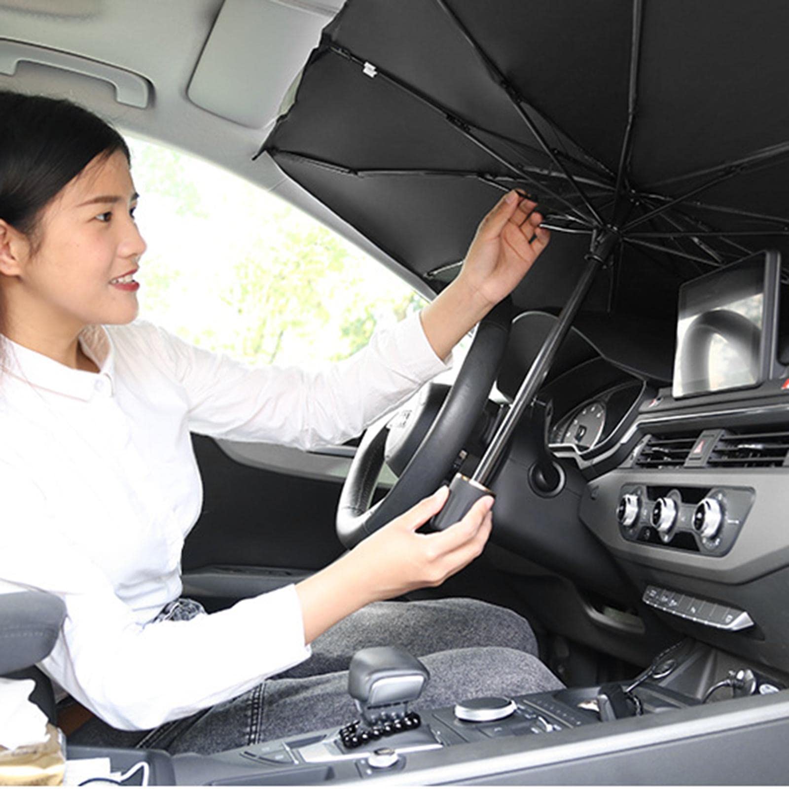 APIRILY Foldable Car Windshield Sunshade Window Cover Sun Shade Umbrella 142x80x39cm | Ebay Motors | Automotive Tools & Supplies