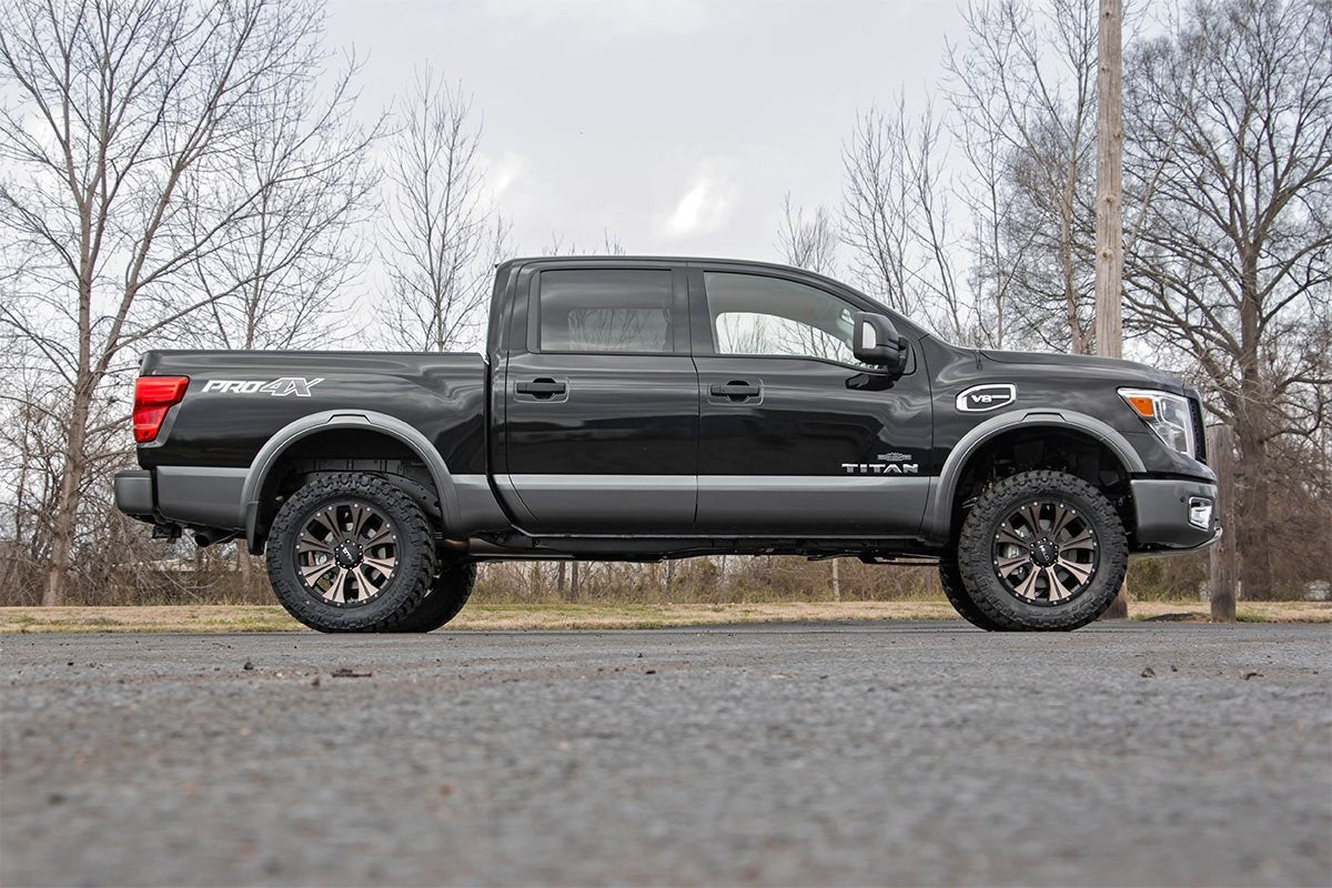 Rough Country 3' Lift Kit W/N3 Shocks For 2004-2024 Nissan Titan - 83430