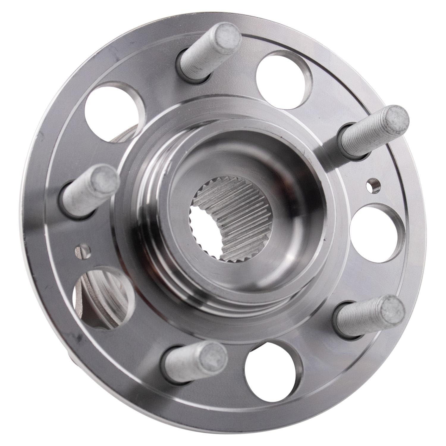 Trq Driver & Passenger Side Wheel Hub Bearings Assembly Set Compatible With 2019-2022 Genesis G70 2018-2019 Kia Stinger