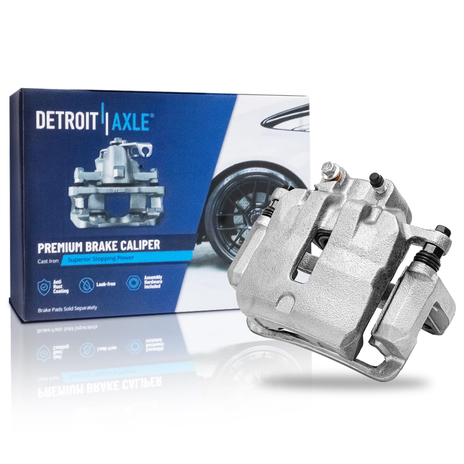 Detroit Axle - Front Left Brake Caliper for Chevrolet Impala Equinox Malibu Buick LaCrosse Regal Allure Cascada GMC Terrain Cadi
