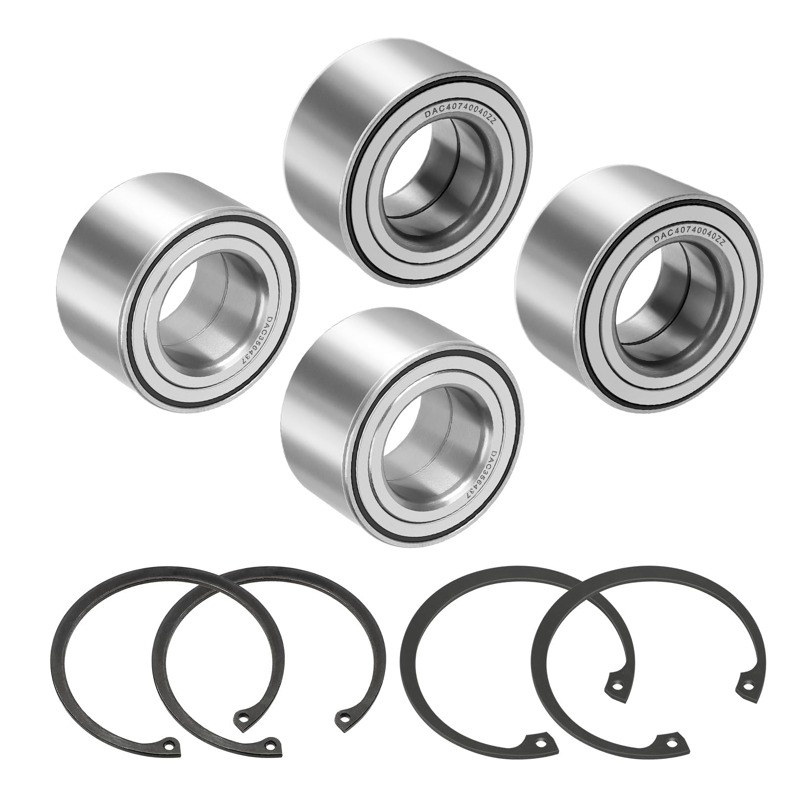JAVIK Front & Rear Wheel Bearings for Polaris Sportsman Ranger ACE 400 500 570 600 700 800(40x74x40) Heavy Duty