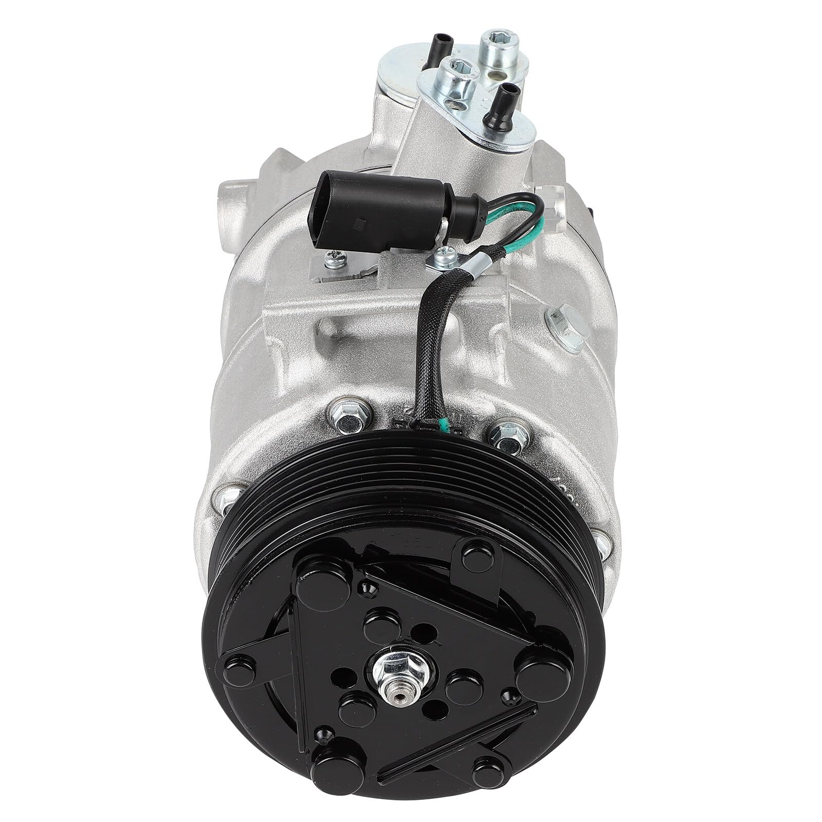 CCIYU A/C Compressor with Clutch A/C Air Compressor for Car 2015-2017 for Volkswagen Beetle 1.8L Air Conditioning Compressor for