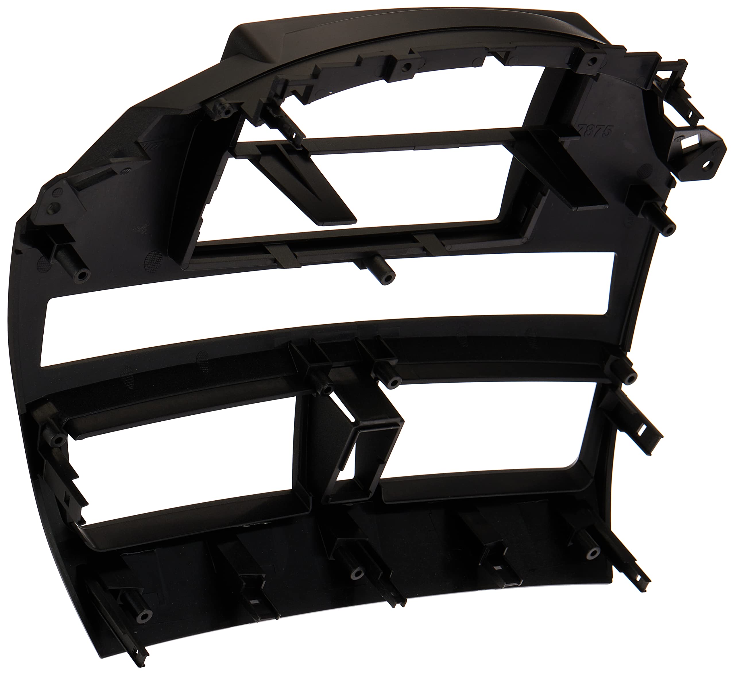 Metra 99-7875 Single/Double DIN Installation Kit for 2008-2009 Honda Accord, Black, Plastic, Dual-Zone Climate Controls