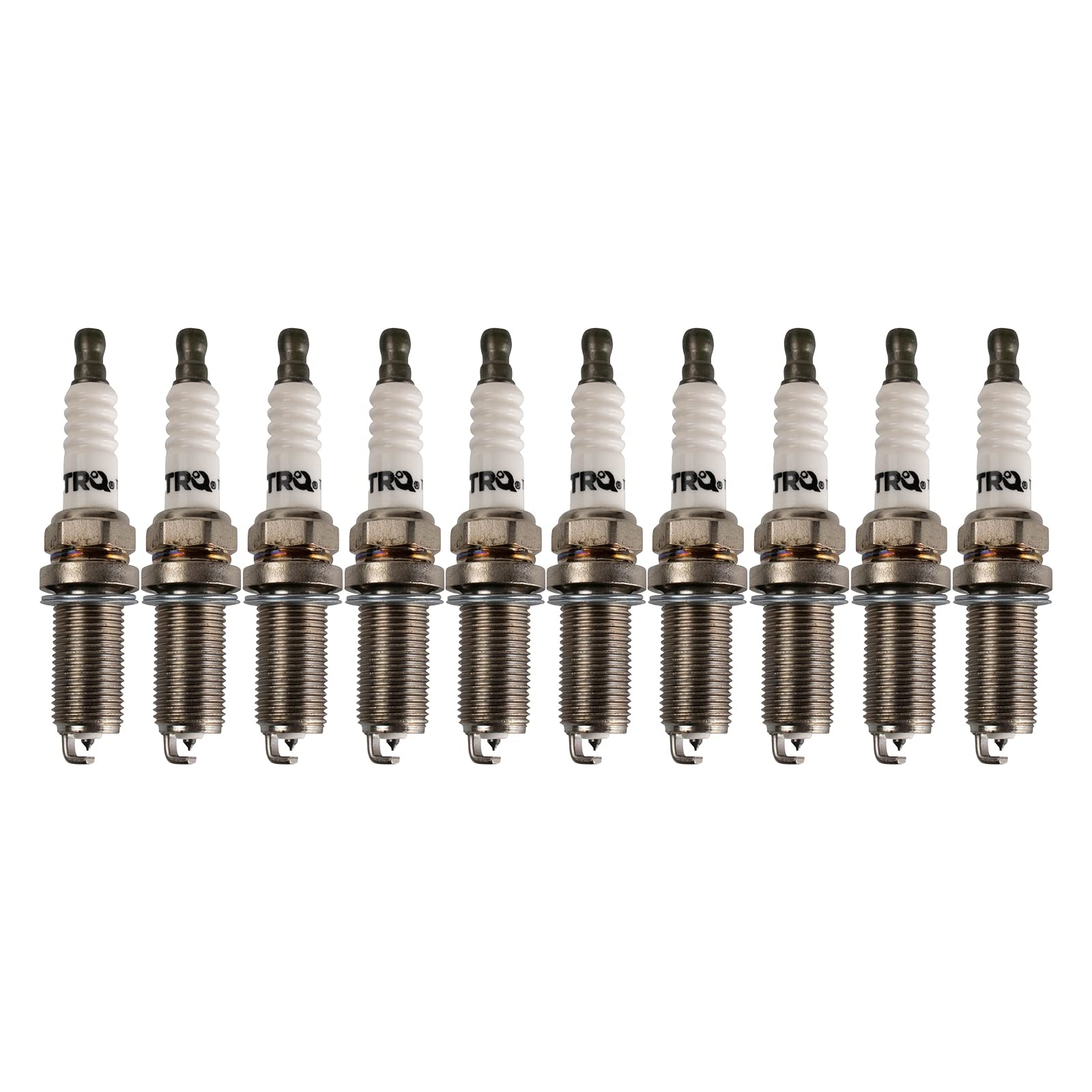 Trq Iridium Spark Plugs Engine Tune Up Ignition Kit 10 Piece Set Compatible With 2009-2017 Audi R8 2007-2011 S6 2007-2009 S8 199