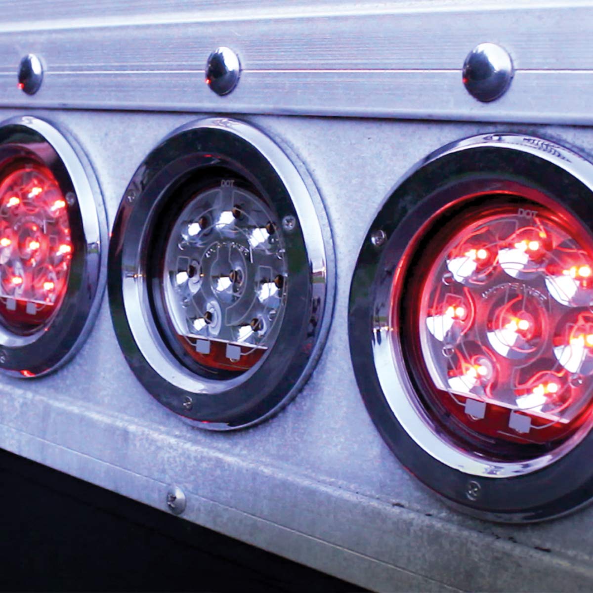 J.W. Speaker 0346471 Model 234 12-24V Dot Led Heated Reverse Light