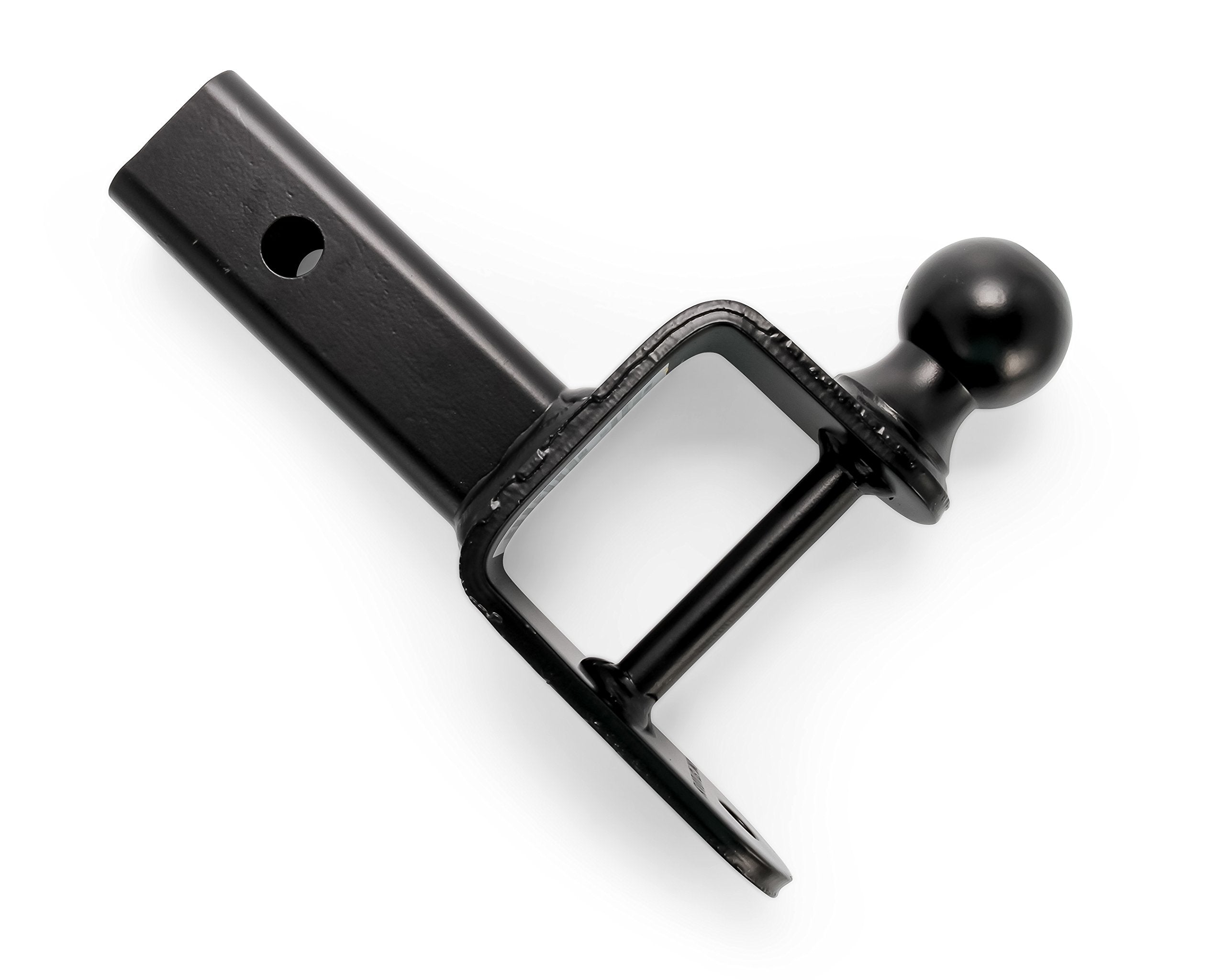 Black Boar Utv Atv Multi-Hitch - Features 2” Hitch Ball, 2” Shank - 6” (L) Shank - Hitch Ball Has 2” Rise & Rated For 2,000Lbs - Use W/Utility Trailers, Tow Straps & Other Atv Accessories (66025)