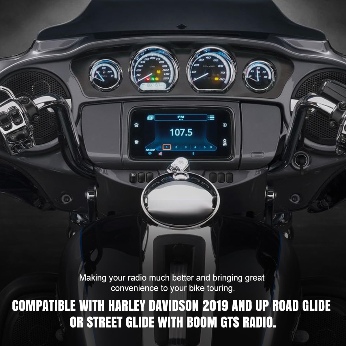 Lenink Carplay Jumper Compatible With Harley Davidson 2019 And Up Gts Radio For Road Glide Or Street Glide With Boom