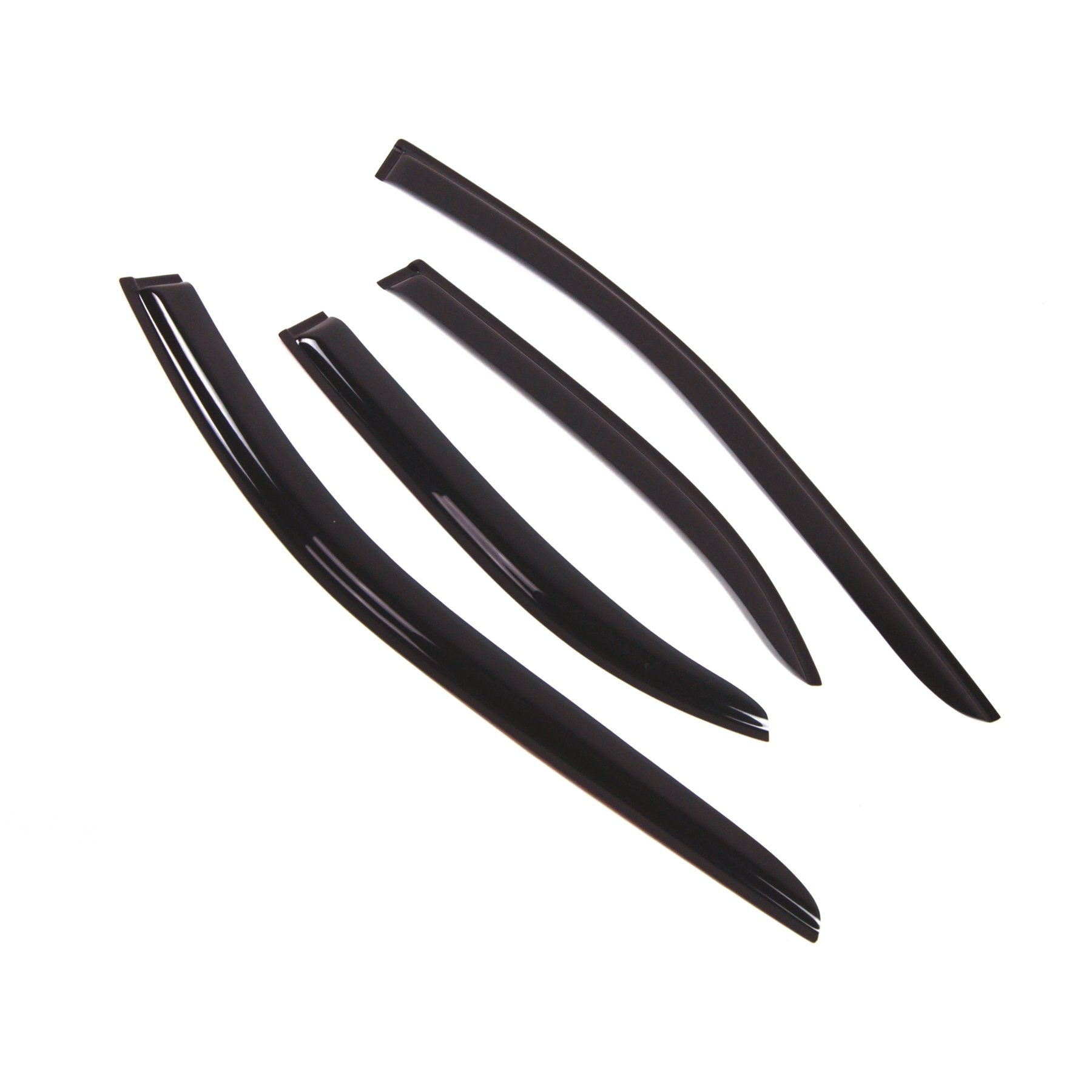 Tuningpros Outside Mount Window Vent Visors Rain Guards Compatible With Kia Sorento 2003-2010 | Side Window Wind Deflectors Rain