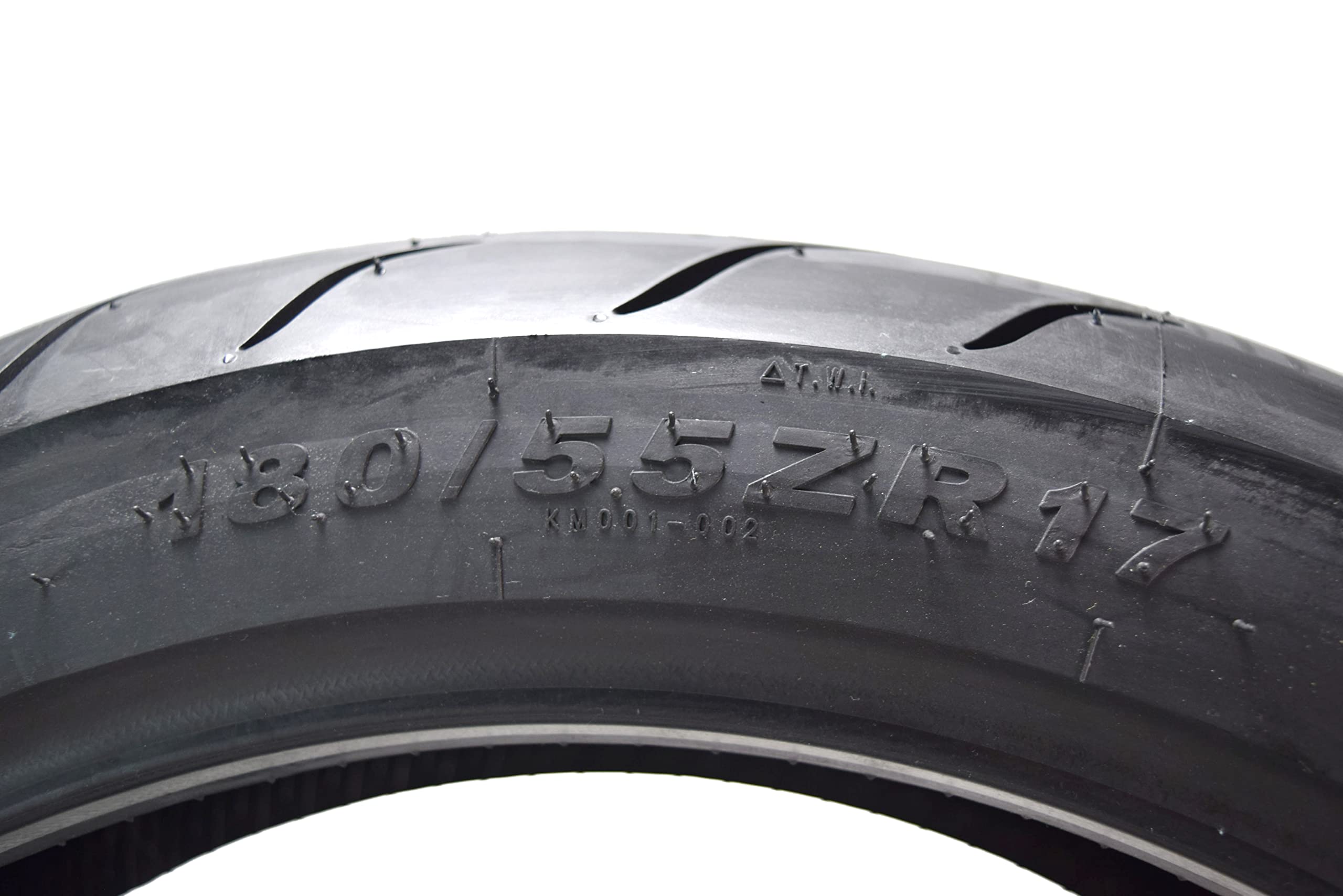 Kenda Km1 Sport Touring Motorcycle Tire Set 120/70Zr17 58W Tl 180/55Zr17 73W Tl W/Keychain