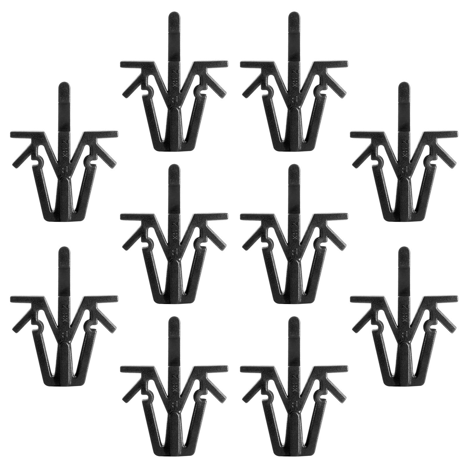 Aoit Grille Clips Retainers - Set Of 10 - Grille Retainer Clips, Replacement For Toyota 1989-1995 Pickup, 1995-2004 Tacoma, 1989
