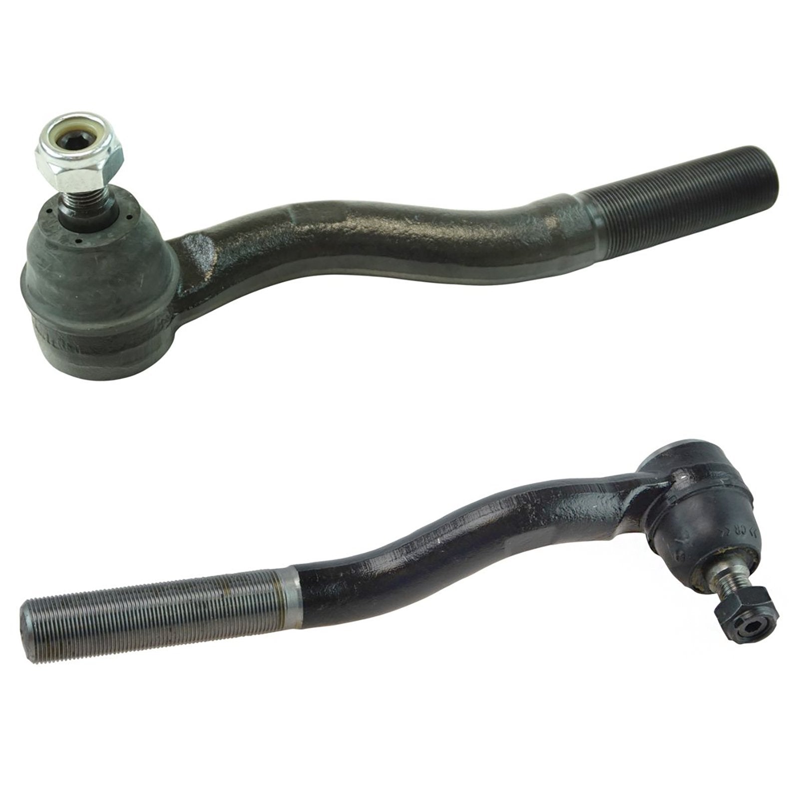 TRQ Front Outer Tie Rod Set Compatible with 2007-2017 Jeep Wrangler 2018 Wrangler JK