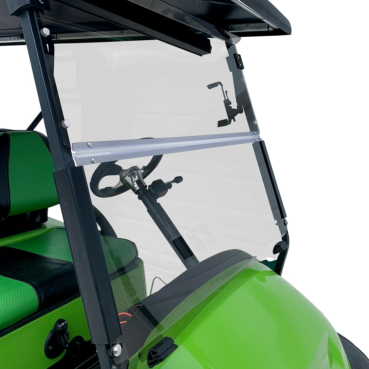 Ecotric Tinted Windshield Compatible With 2004-Up Club Car Cc Precedent Xf I2 I3 I2L Gas Or Electric Models Golf Cart Folding Do