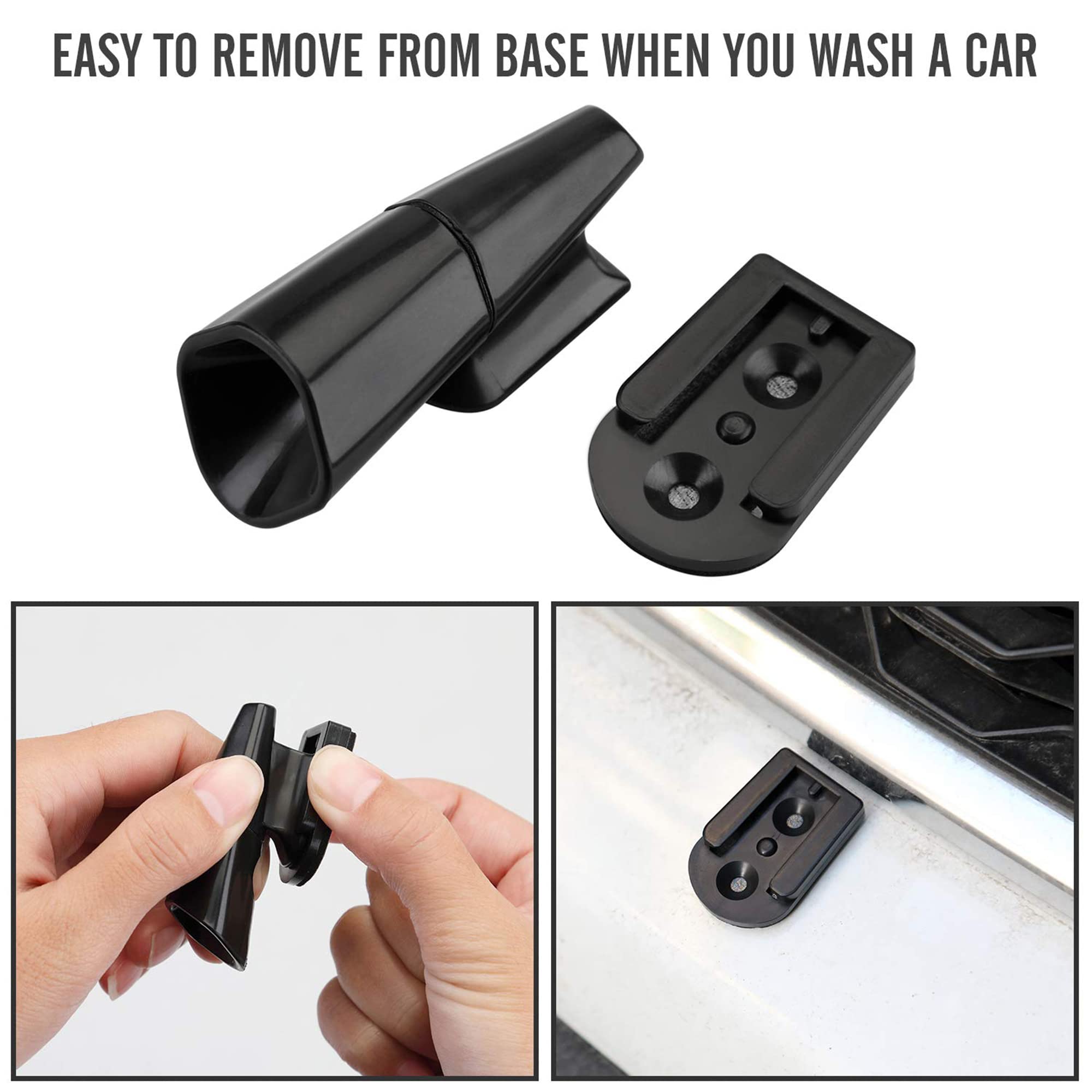 Seven Sparta 6 Pcs Deer Whistles Deer Warning Devices With Waterproof Adhesive Tapes For Car/Truck/Vehicle/Motorcycle(6)