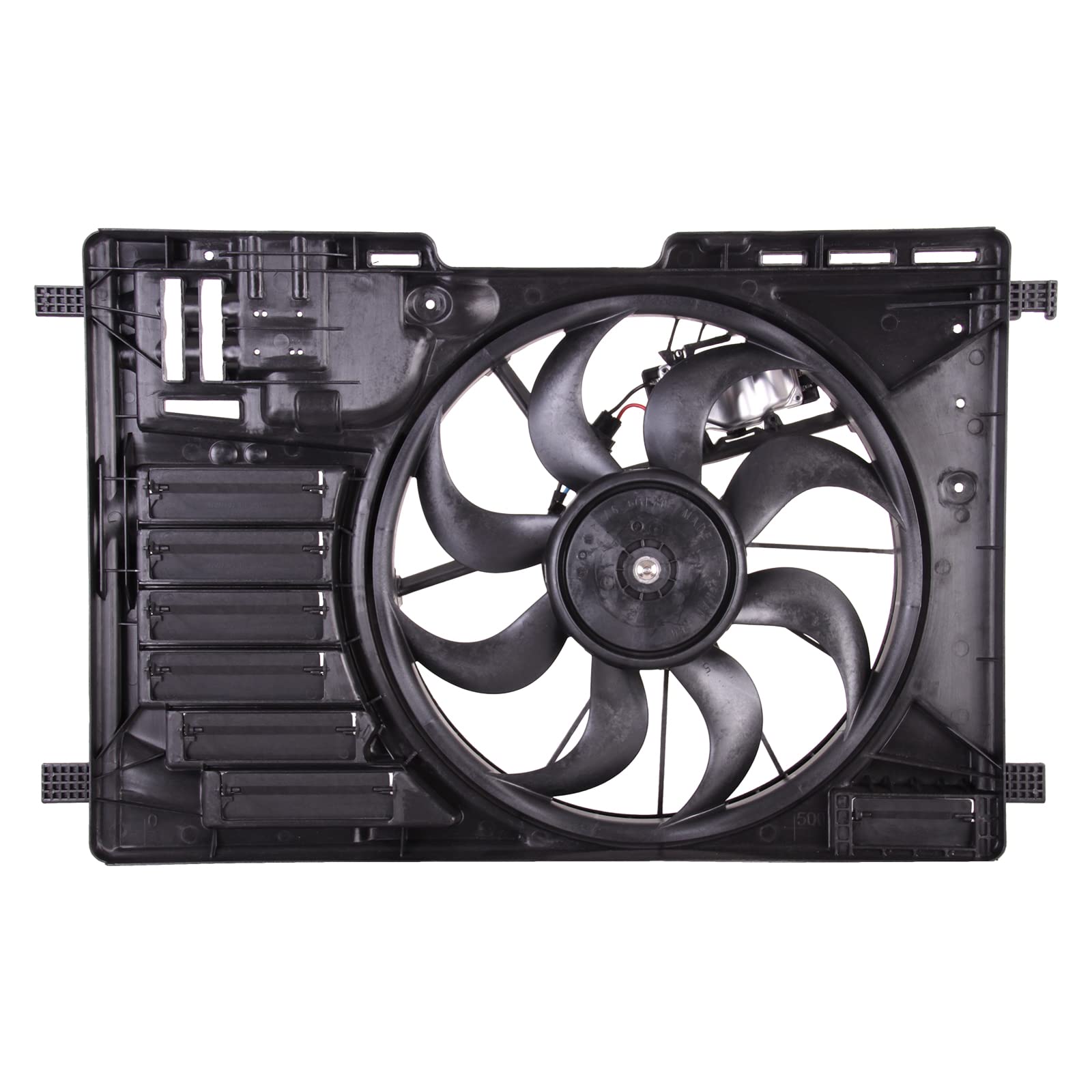 TYG OE Replacement(CAPA Quality) Cooling Fan Extra Silent for 2014-2022 Ford Transit Connect Van/Wagon, 2012-2014 Focus Hatchbac