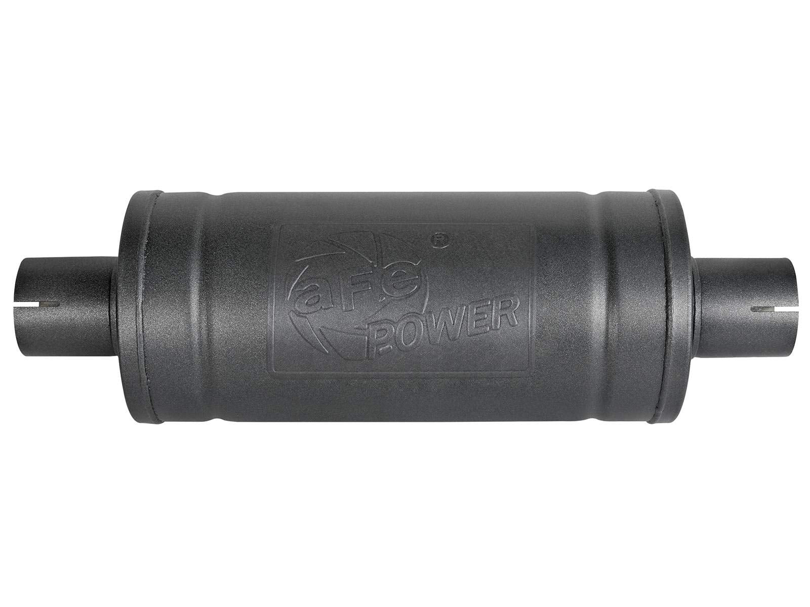 Afe Power 49M00007-B Mach Force-Xp 409 Stainless Steel Muffler W/High-Temp Metallic Black Finish