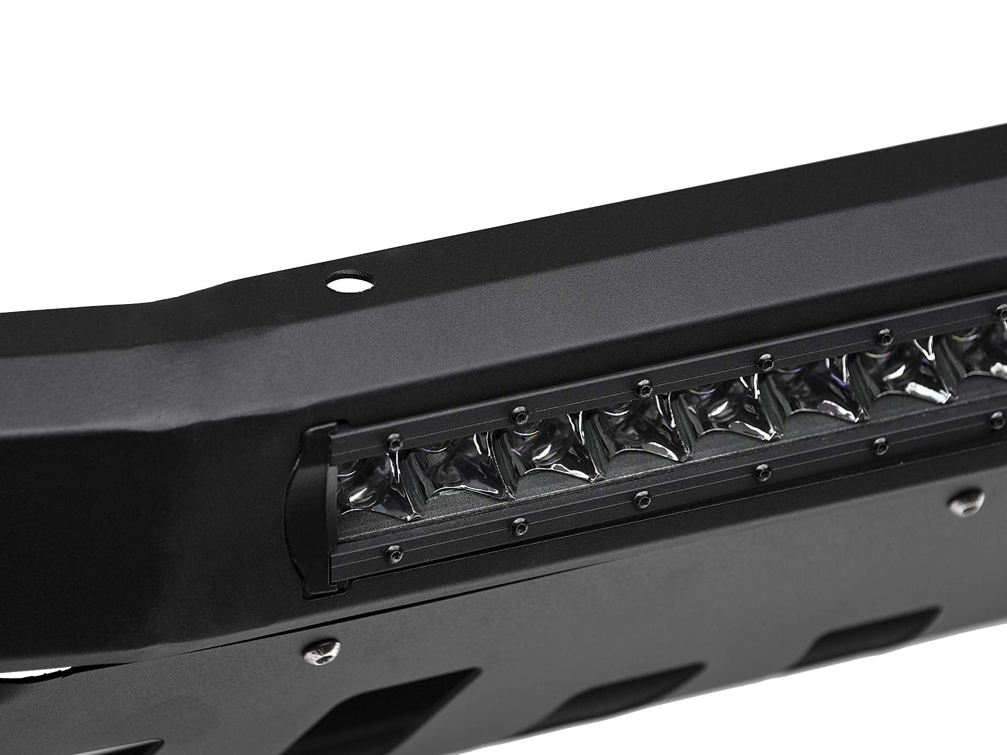 Armordillo Usa 7179882 Ar Bull Bar Bumper Guard With Led Bar - Matte Black Fits 2016-2022 Toyota Tacoma