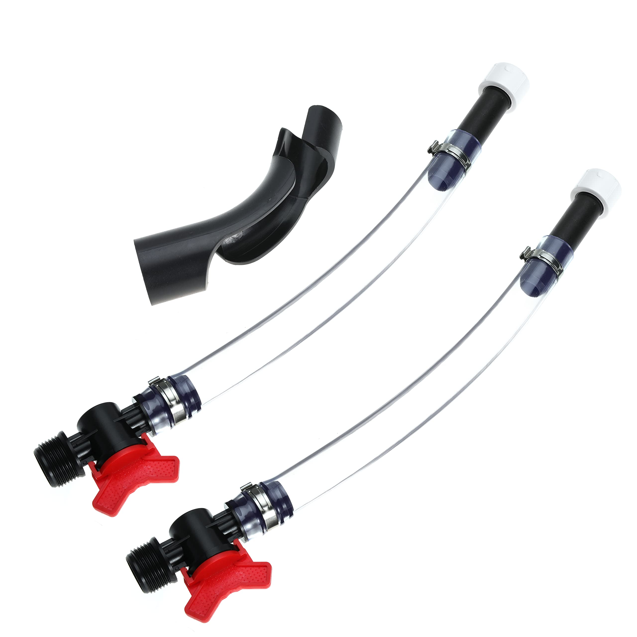 Fuel Filler Jug Hose with Ball Valve Shut Hose Kit for Fuel for Jegs Jugs for LC2 Jugs for Scribner Fuel Jugs Fuel Container Fue