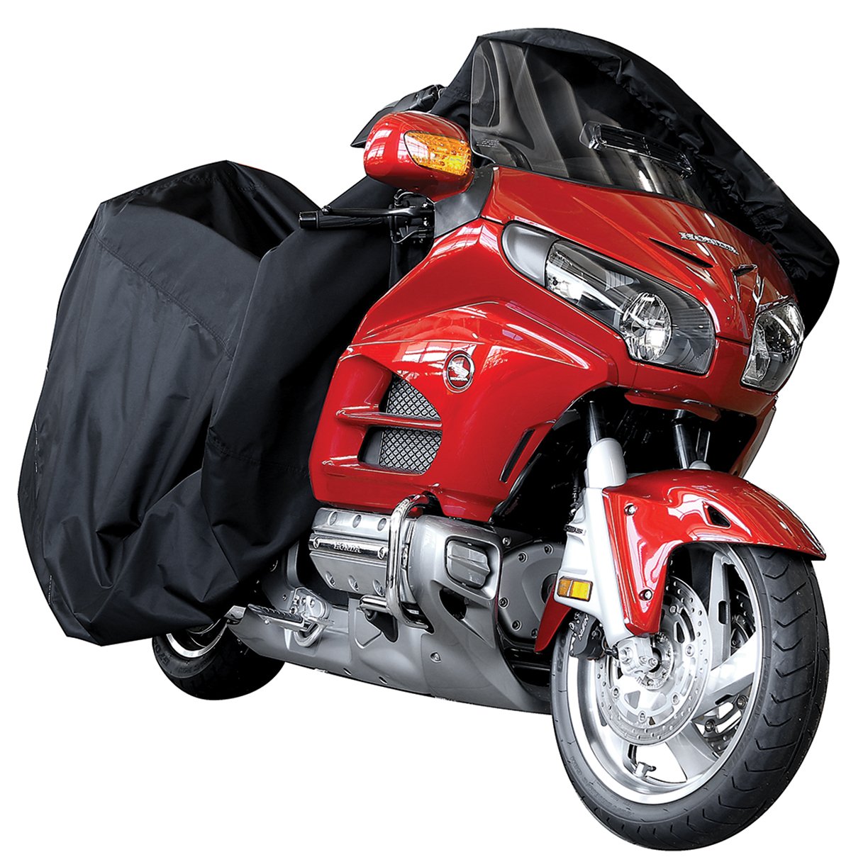 Nelson Rigg Usa Defender Extreme Motorcycle Cover; Waterproof; Outdoor All Weather; Fade Resistant; Ventilated; Reflective; Lock