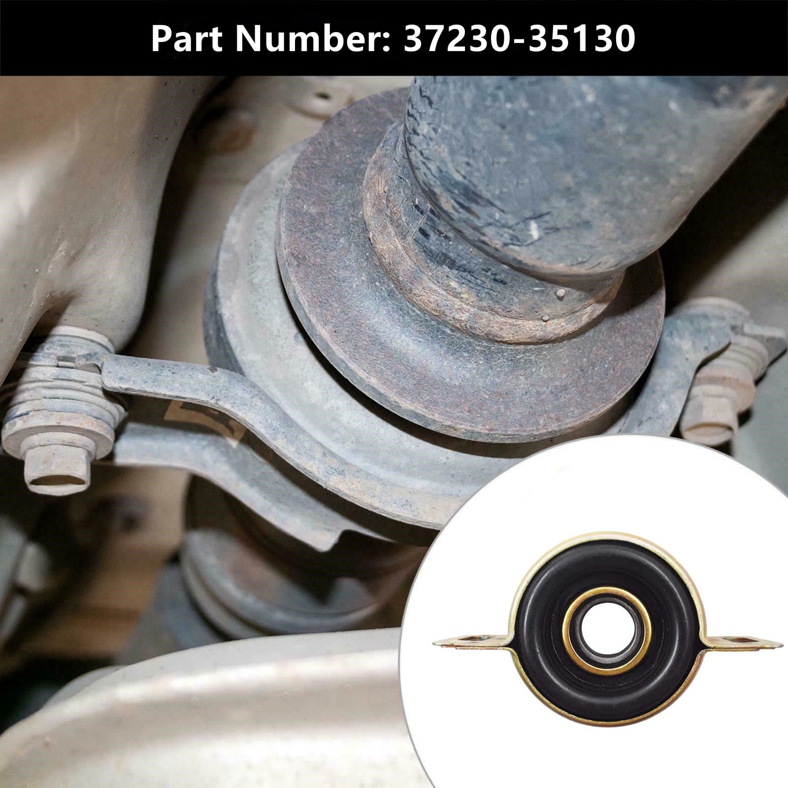Drive Shaft Center Support Bearing 37230-35130 Replacement for Toyota T100 1993-1998 Toyota Tacoma 1995-2015 Toyota Tundra 2000-
