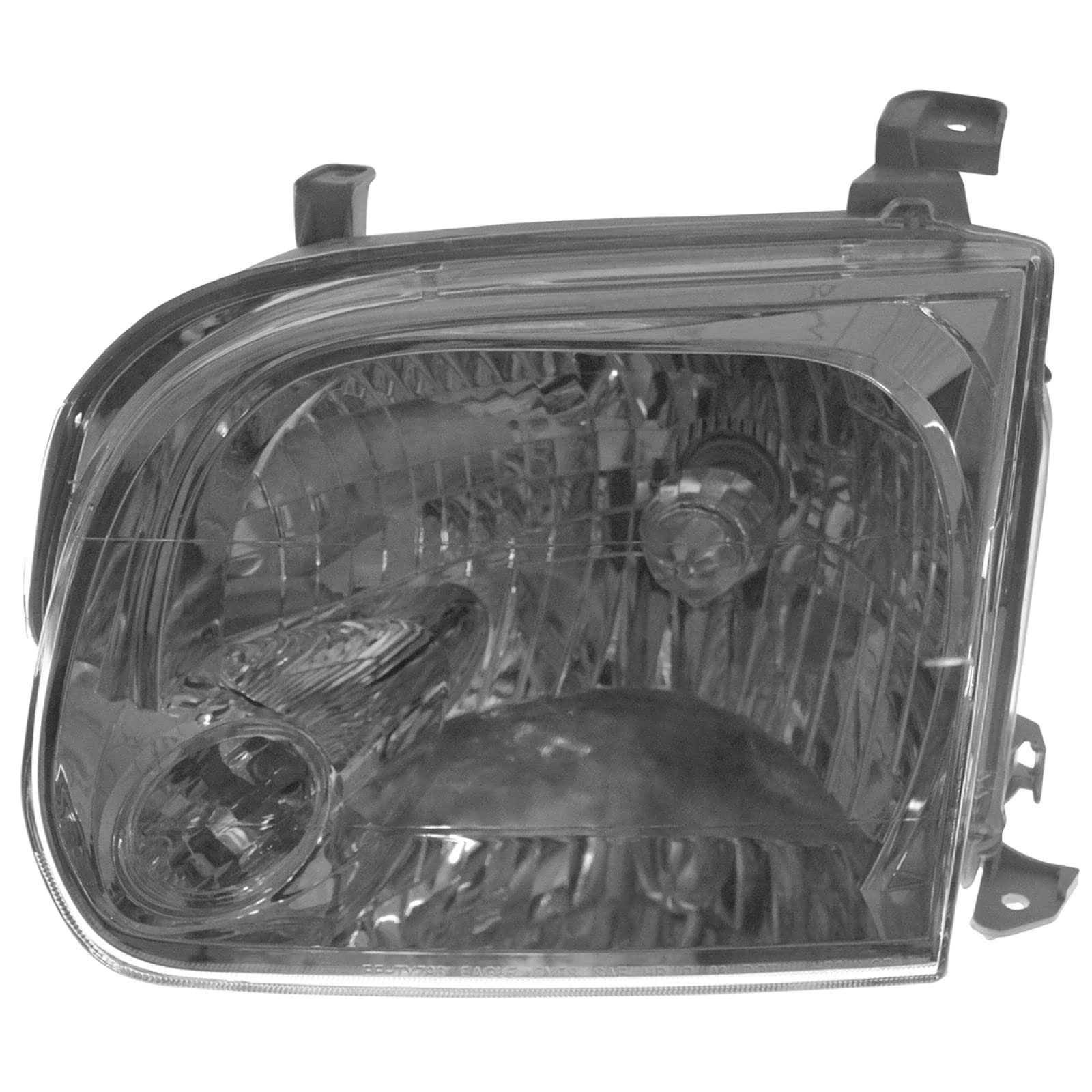 Trq Driver & Passenger Side Headlight Assembly Set Headlights Driver & Passenger Side Compatible With 2005-2007 Toyota Sequoia 2