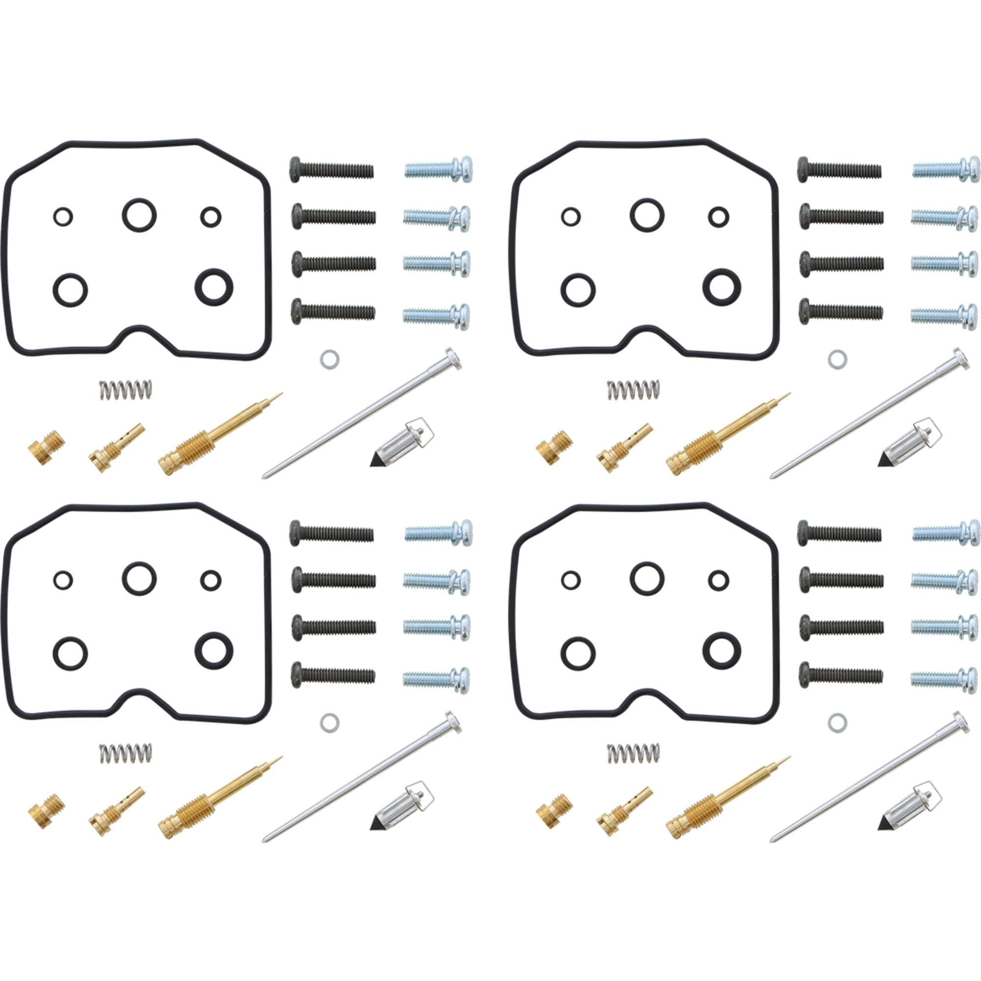 All Balls Racing 26-1653 Carburetor Rebuild Kit Compatible with/Replacement For Kawasaki ZRX 1100 (ZR 1100C) 1999-2000