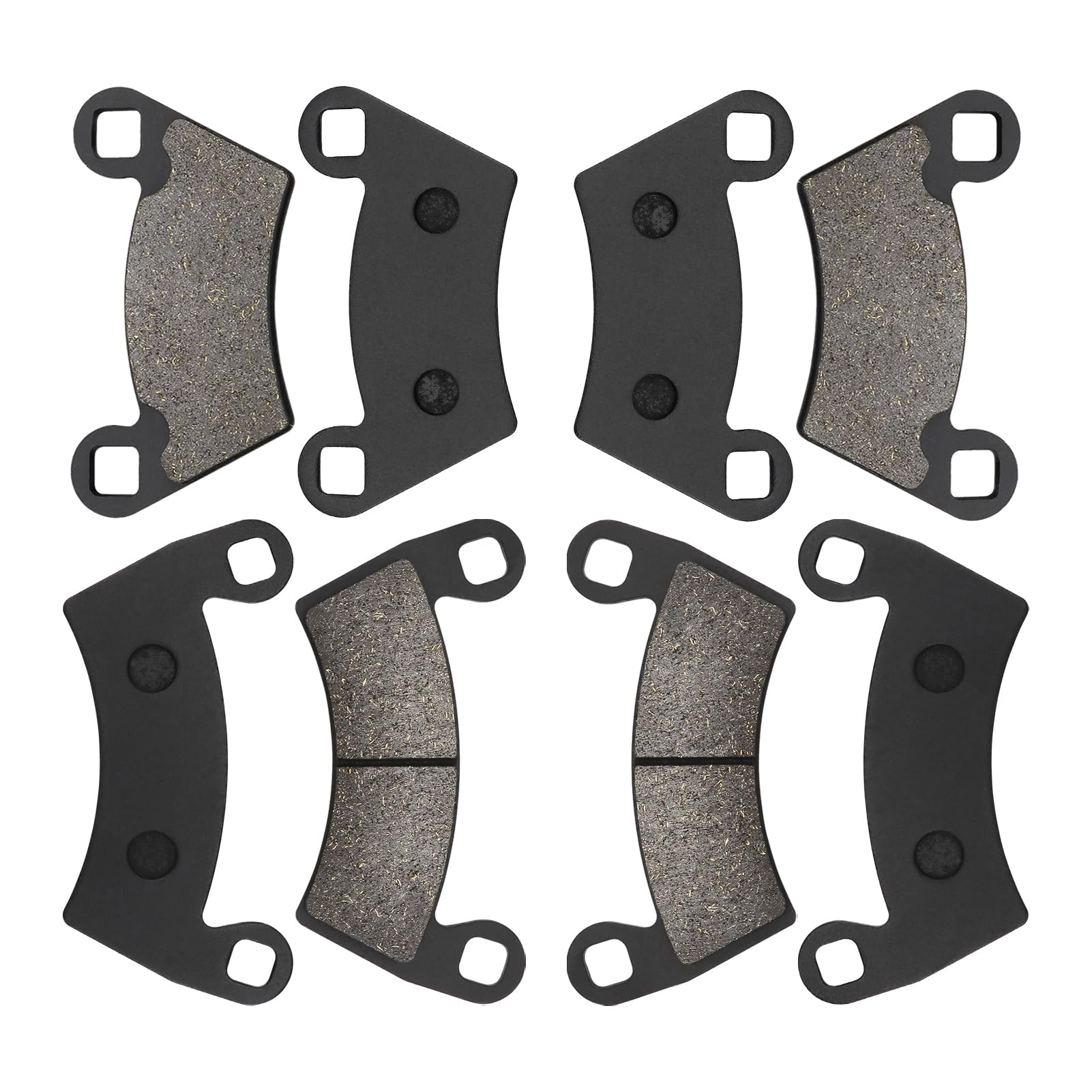 Front And Rear Brake Pads For Polaris Ranger 500 570 800 700 900, Rzr 900 Xp, Ranger 900 Xp, Ranger 800 Xp 4X4, Ranger Xp 700, R