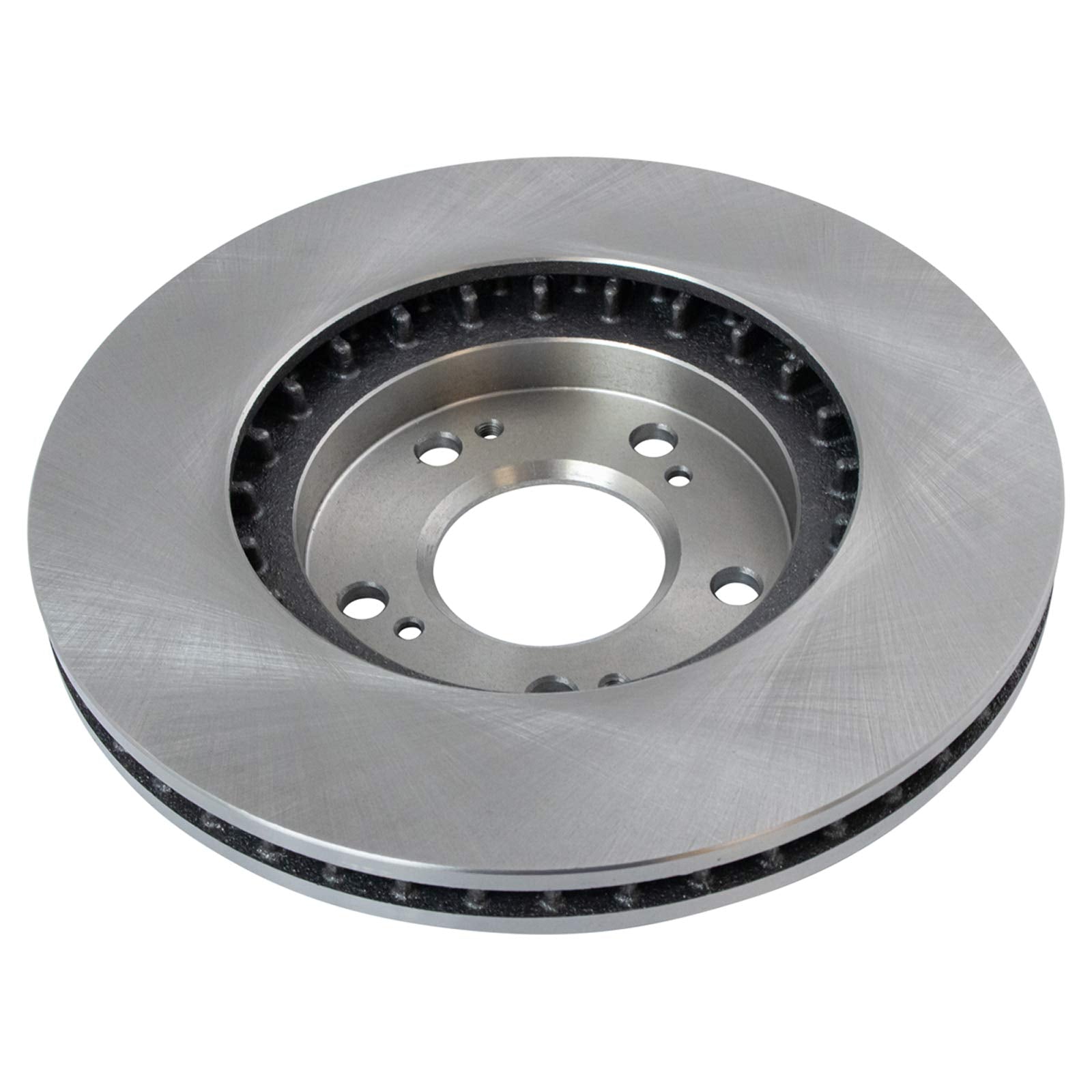 Trq Front Brake Pad & Rotor Kit Brake Pads Brake Rotor Semi-Metallic Compatible With 2004-2011 Mitsubishi Endeavor