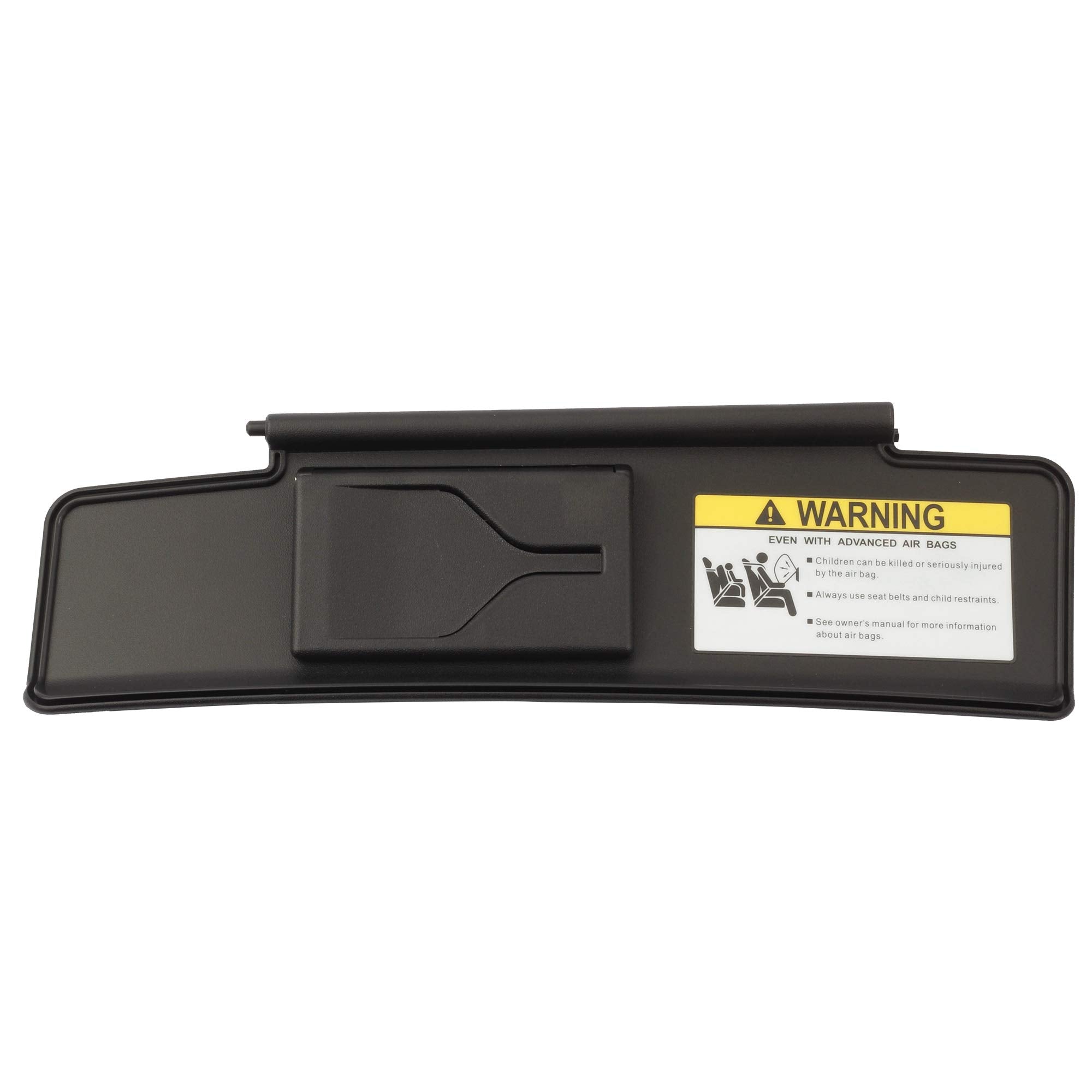 Dasbecan Front Left Driver Side Sun Visor Built-In Mirror Compatible With 2006-2015 Mazda Mx-5 Miata Replaces# Ne51-69-320D-02 Black