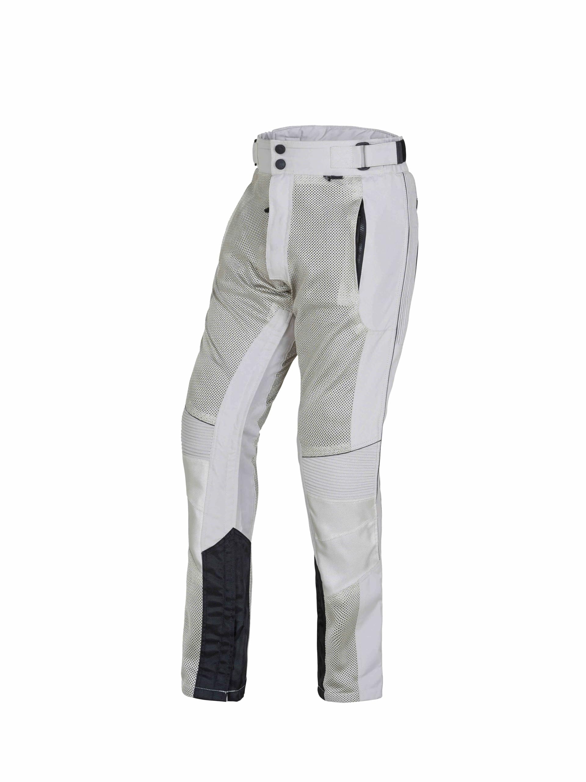 Wicked Stock Mesh Motorcycle Pants With Armor - Adventure Pants - Riding Gear - Motocross Gray