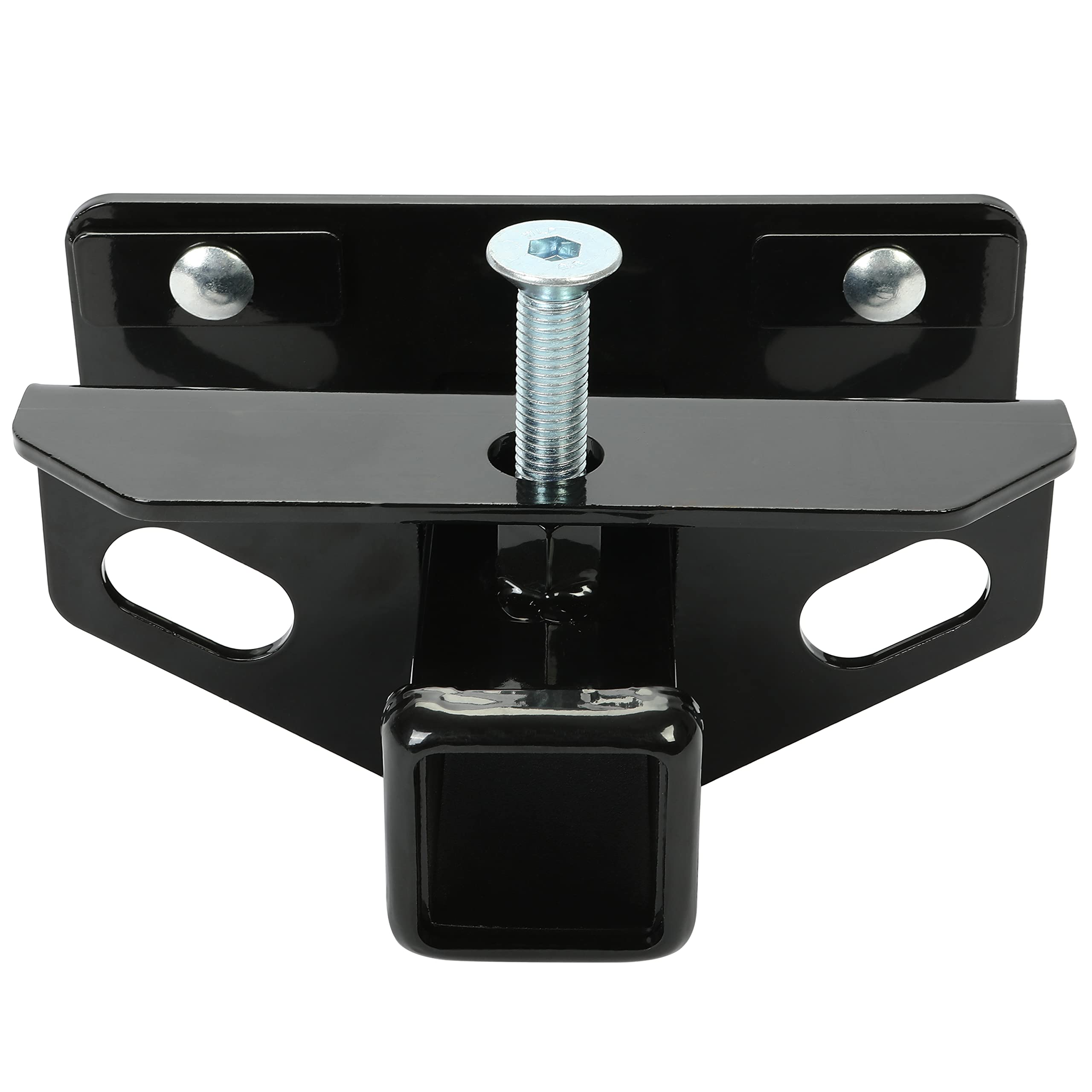 Class 3 Trailer Hitch & Cover Kit Compatible With 2003-2023 Dodge Ram 1500 2500 3500 2'' Rear Receiver Hitch Tow Towing Trailer 