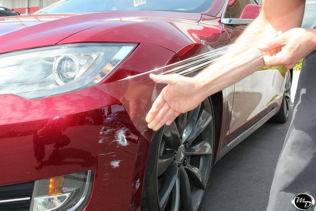 VViViD Clear Paint Protection Bulk Vinyl Wrap Film Including 3M Squeegee and Black Felt Applicator (24 Inch x 54 Inch)