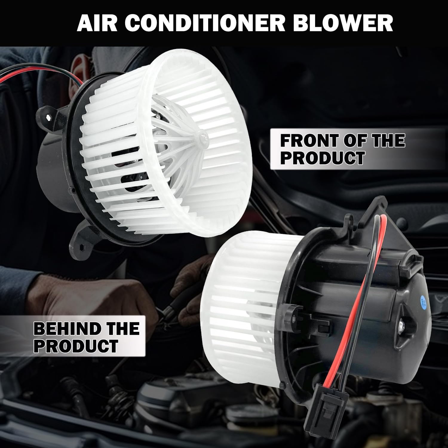Aspligo Blower Motor Fan Assembly for Porsche Panamera 2010-2016, Model Asp-BM321001