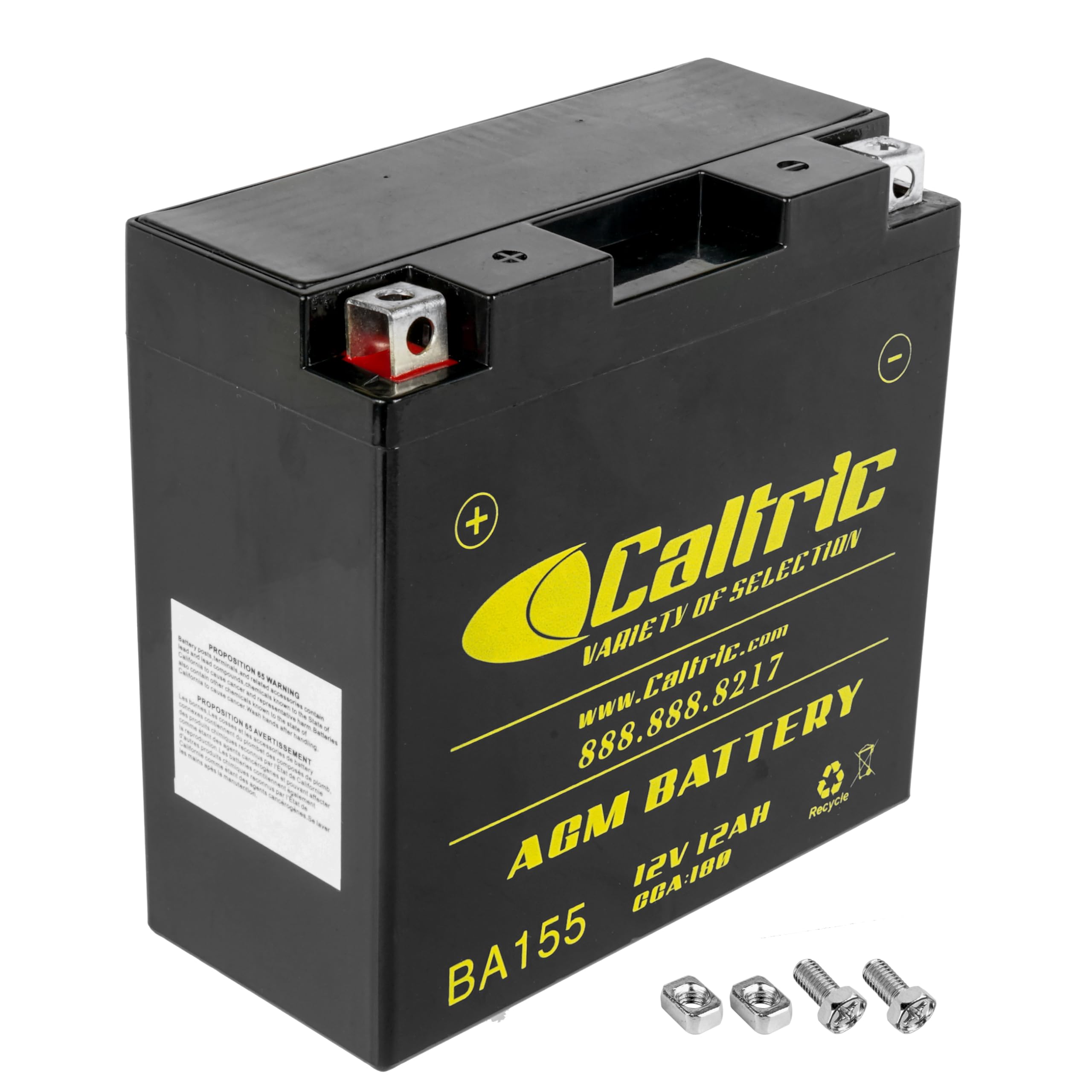 Caltric Agm Battery Compatible with Yamaha Fjr1300 Fj-R1300 Fjr1300A Abs 2003 2005 2006 2008-2013