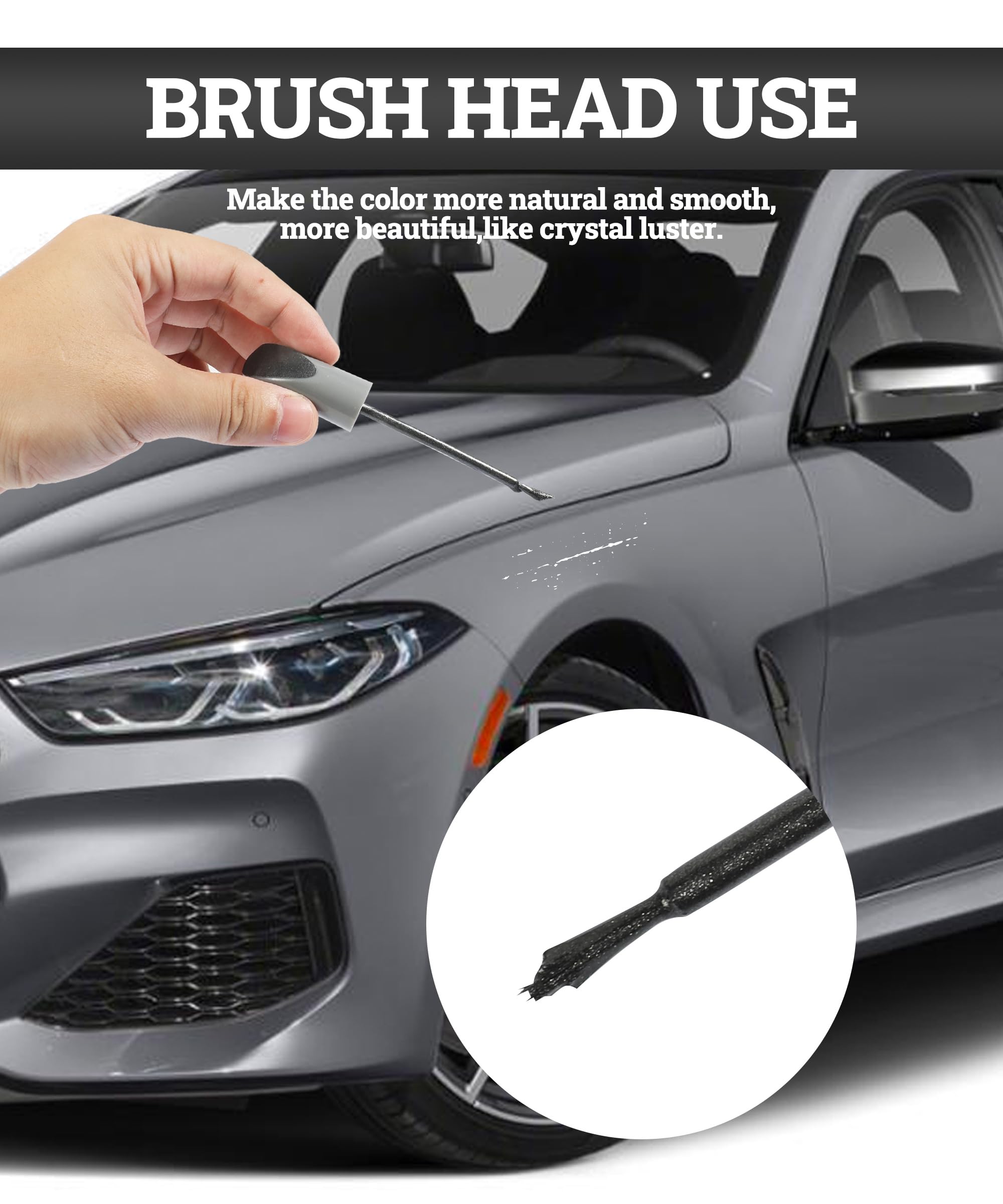 Zlirfy Car Scratch Repair Pen - Automotive Paint Pen for Quick and Easy Touch Up of Car Scratches - Clear Painting Pen Erases Sc