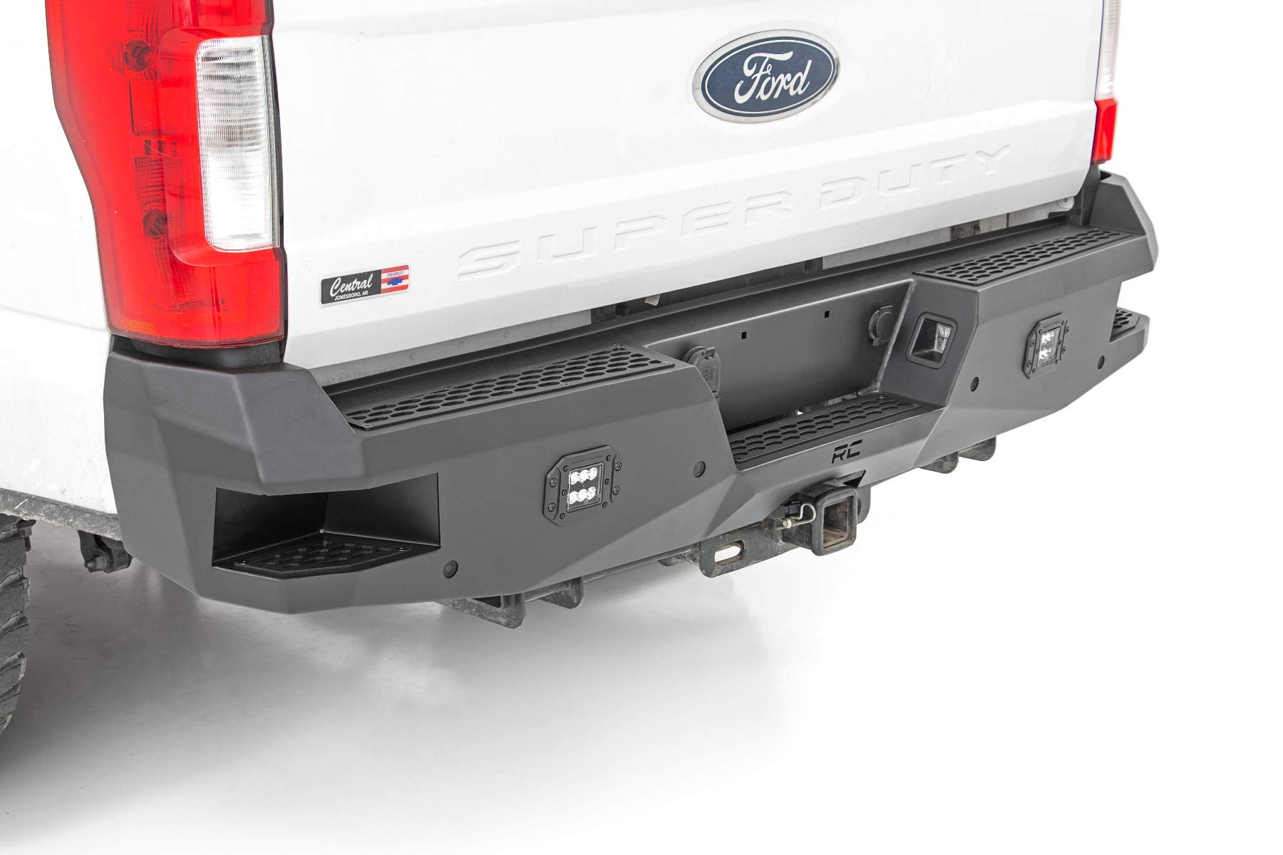 Rough Country Heavy Duty Rear Led Bumper For 2017-2022 Ford F-250/F-350-10788