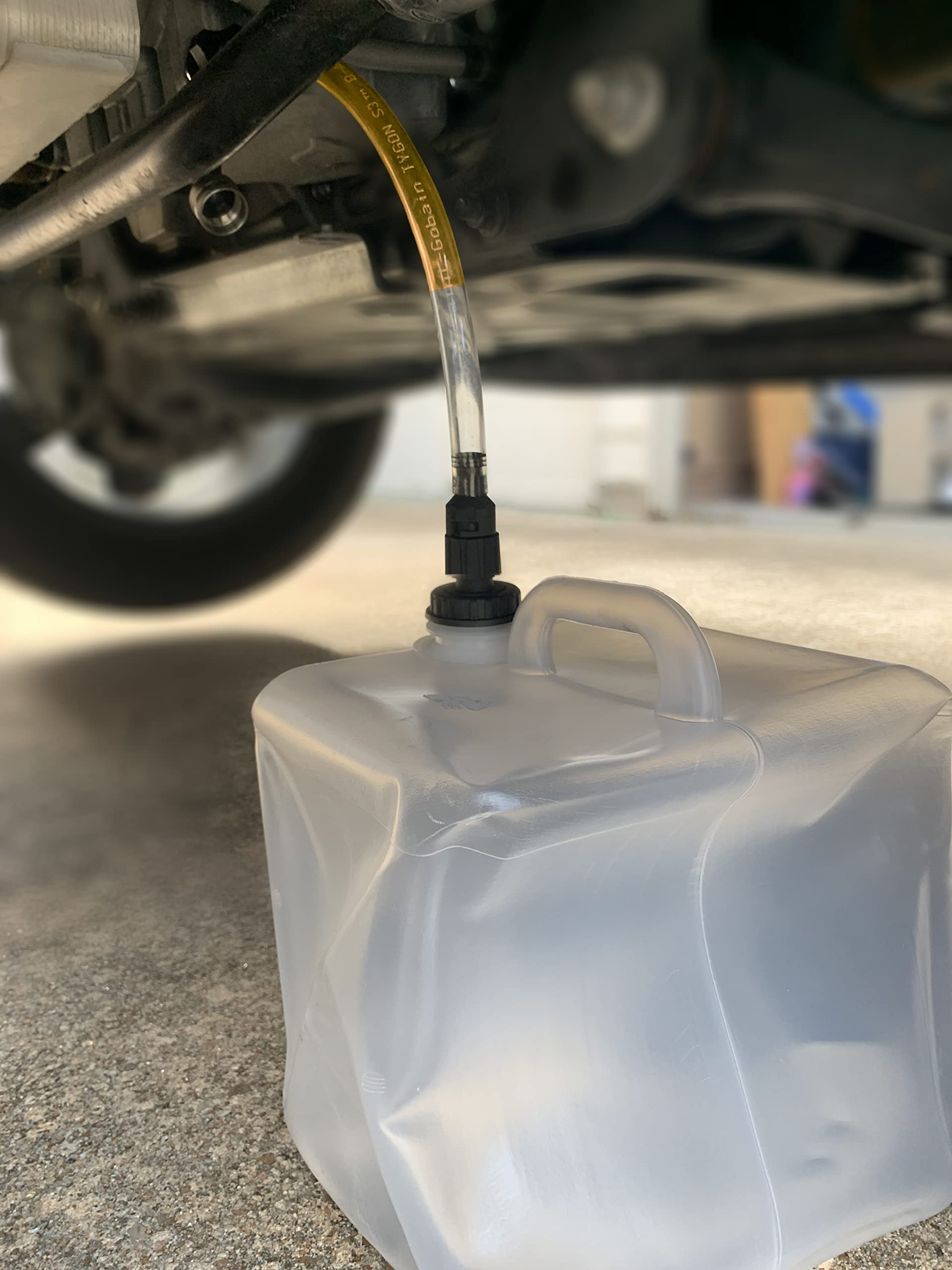 Valvomax Collapsible Oil Drain Bag - 20 Liter (Bag Attachment Sold Separate)