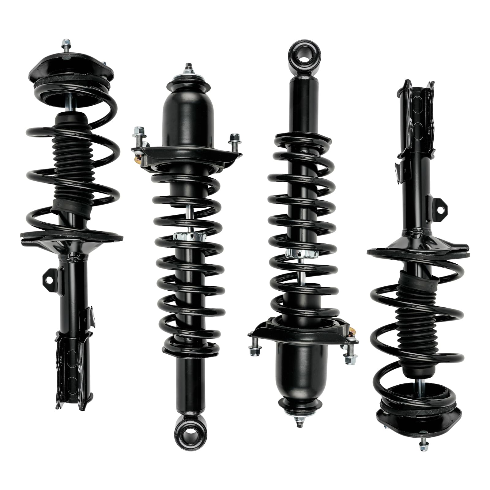KAX Complete Struts w/Coil Springs Replacement Strut Shocks Assembly 171373L,171373R,172114,172115 for Toyota Corolla 2003-2008 