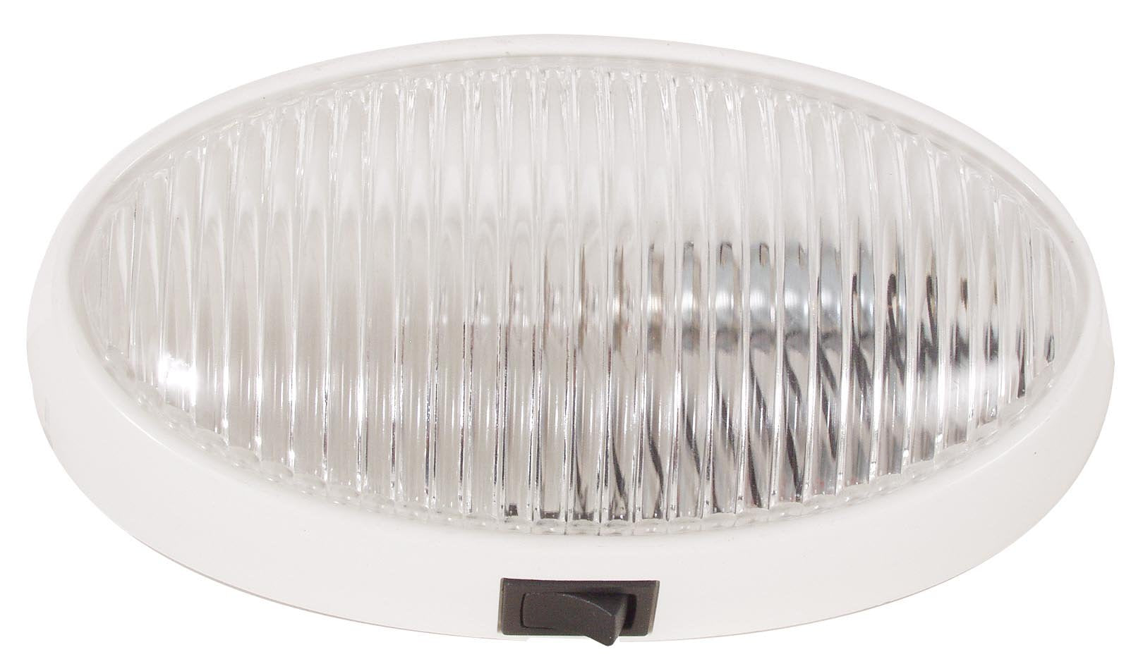 OPTRONICS Porch Light Ov with Switch, Clear (RVPL7CP)