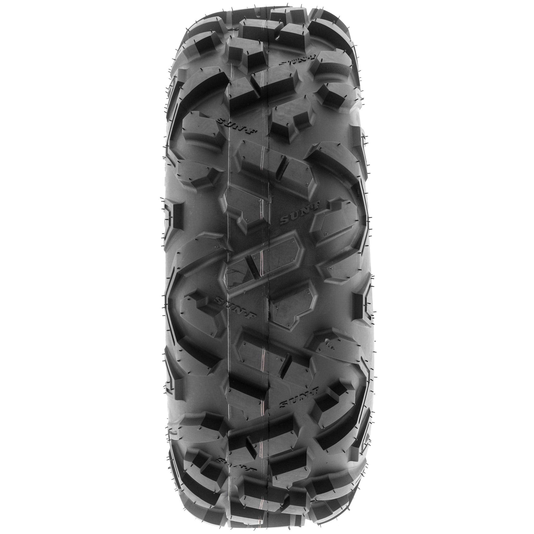 SUNF Set of 4 ATV & Go-Kart Mini Bike Tires, 145/70-6, Rubber, Black, 6 PR