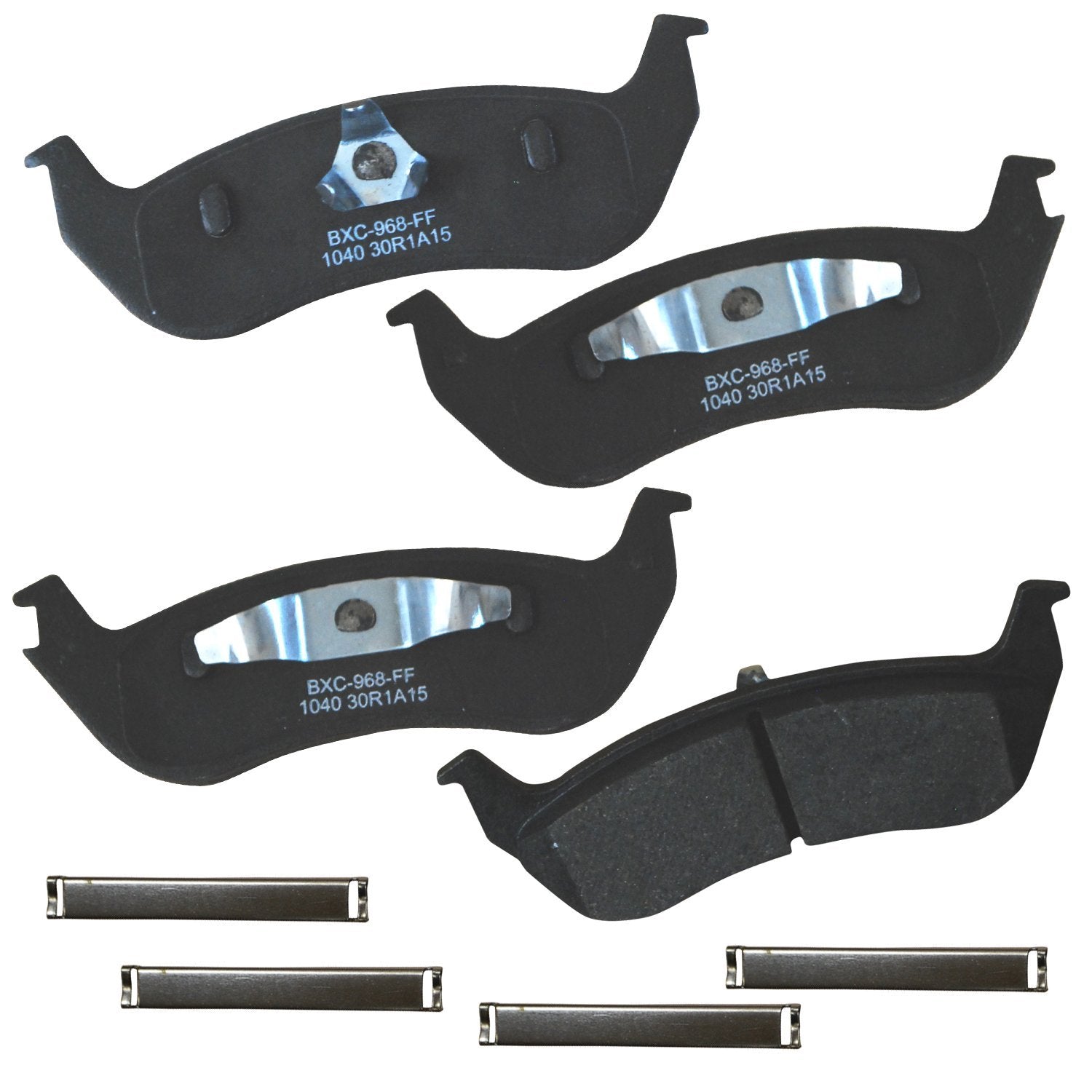 Bendix Premium Sbc1040 Ceramic Rear Brake Pads For Ford Crown Victoria 2007-2003