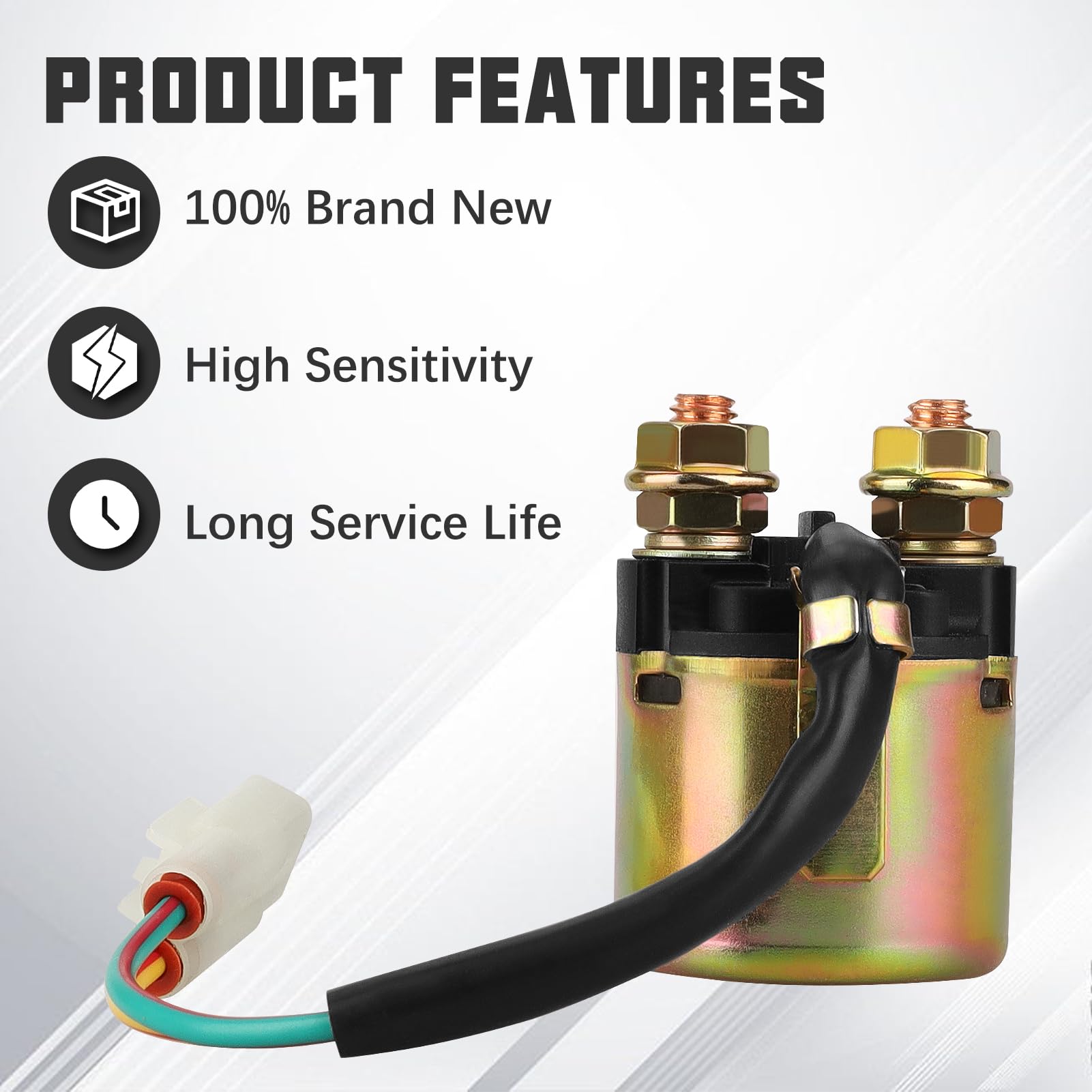 Rancher 420 Starter Solenoid Relay for Honda TRX350 TRX400 TRX450 TRX500 TRX90 TRX200 TRX450ES TRX650 TRX680 Fourtrax Foreman Ra
